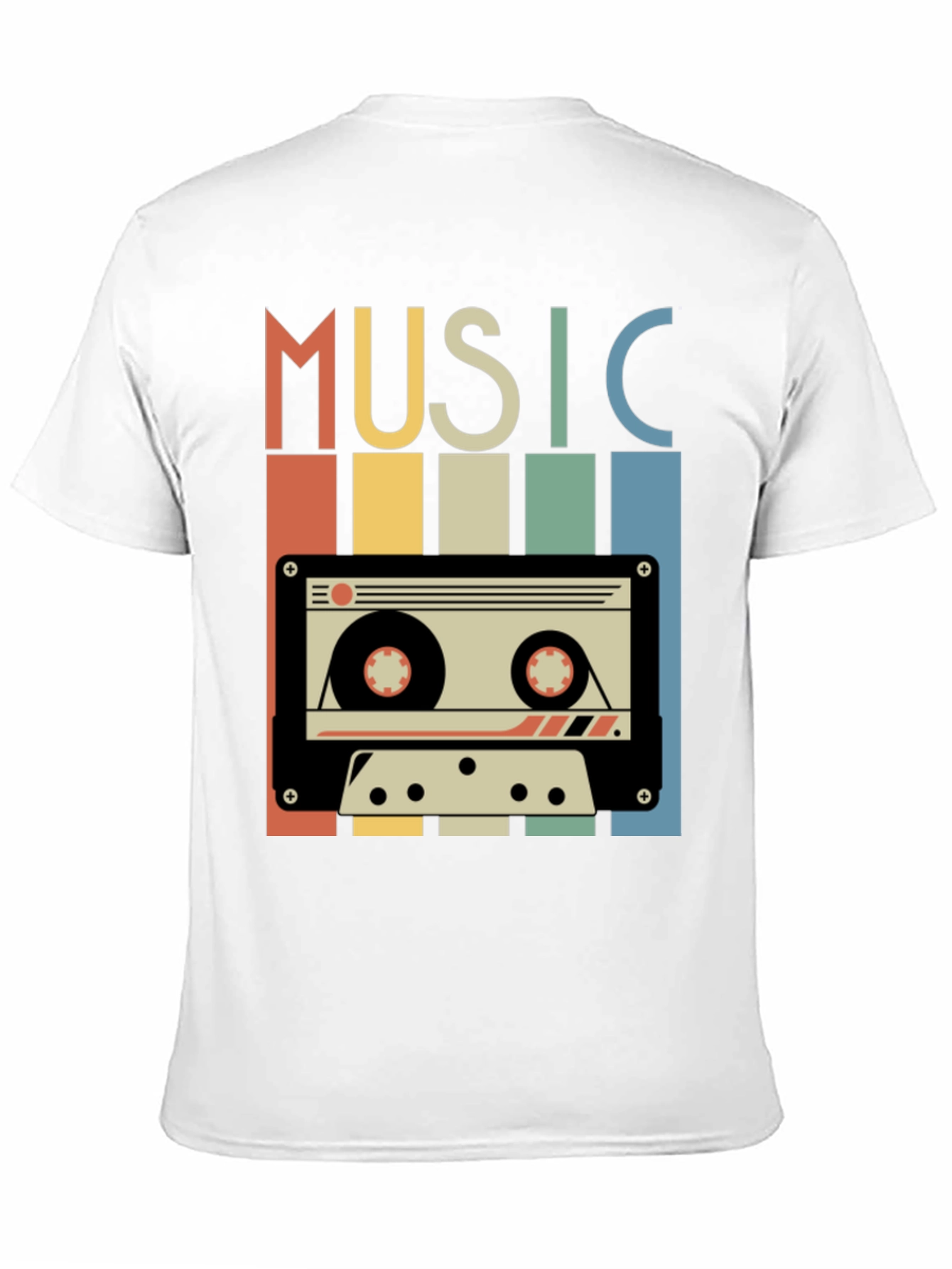 Retro Music Cassette T-Shirt