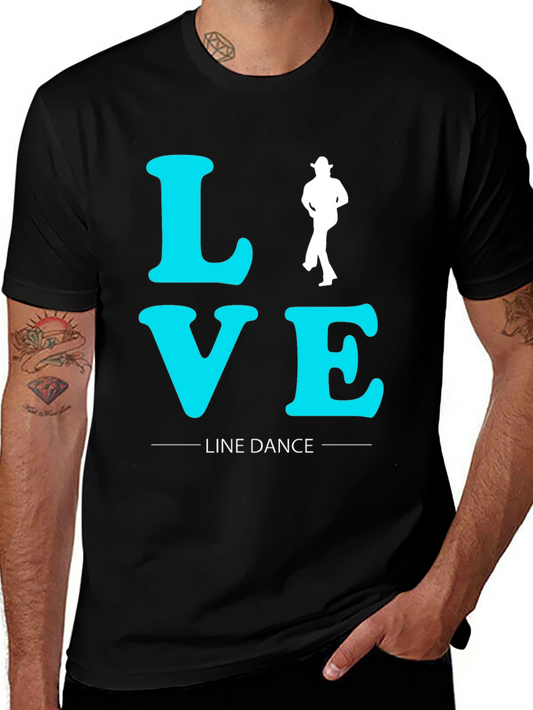 Love Line Dance T-Shirt - Western Dancing Tee