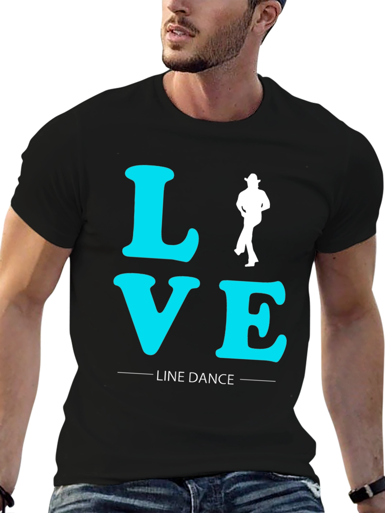 Love Line Dance T-Shirt - Western Dancing Tee