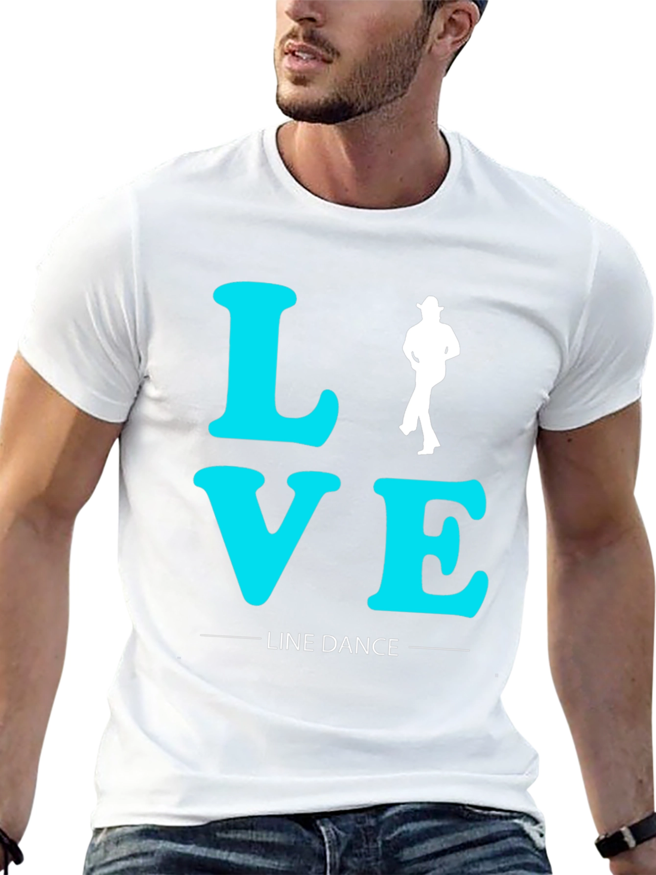 Love Line Dance T-Shirt - Western Dancing Tee