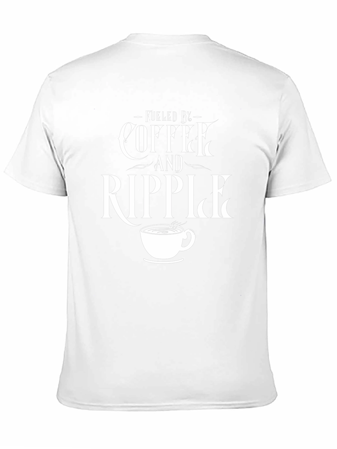 Fueled by Coffee and Ripple T-Shirt Graphic Tee