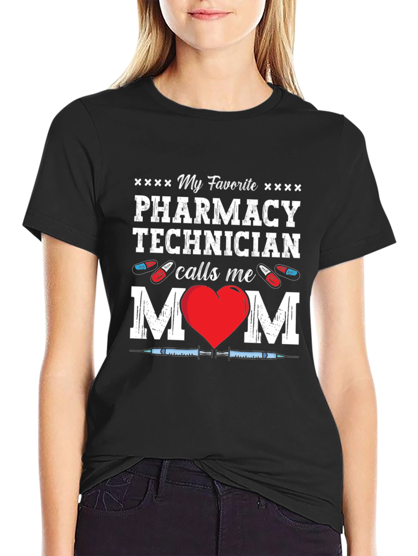Pharmacy Technician Mom T-Shirt
