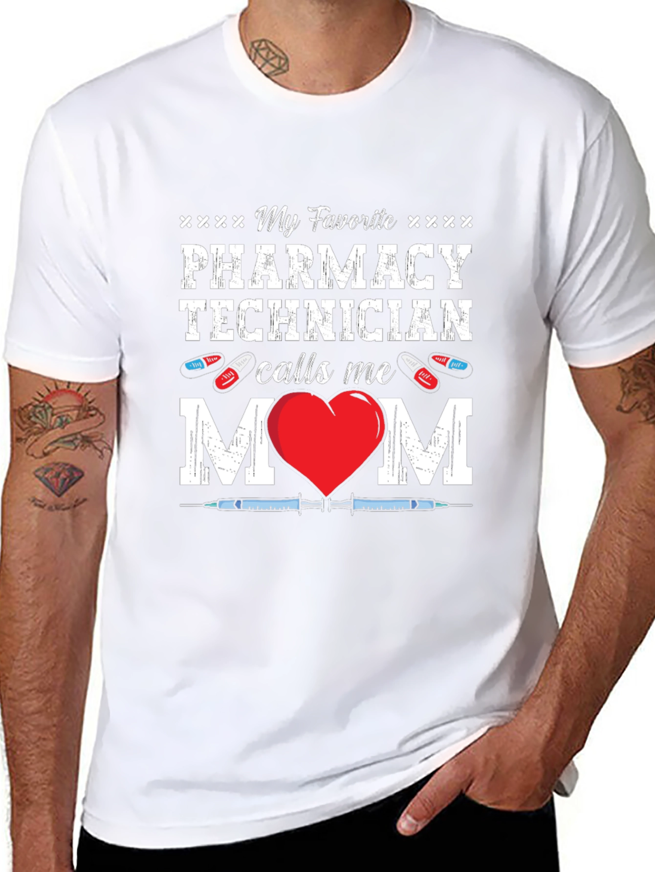 Pharmacy Technician Mom T-Shirt