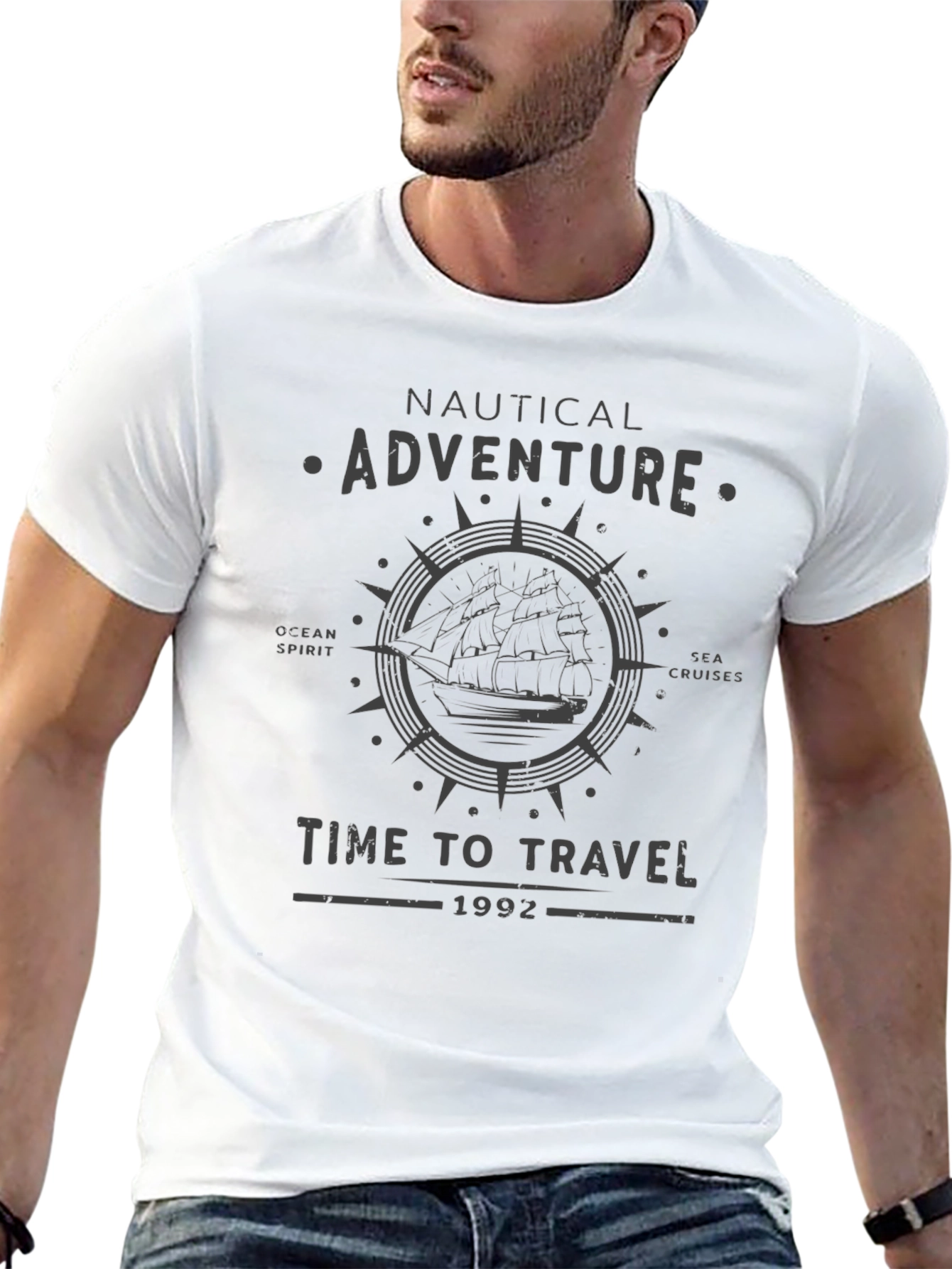 Nautical Adventure Travel T-Shirt