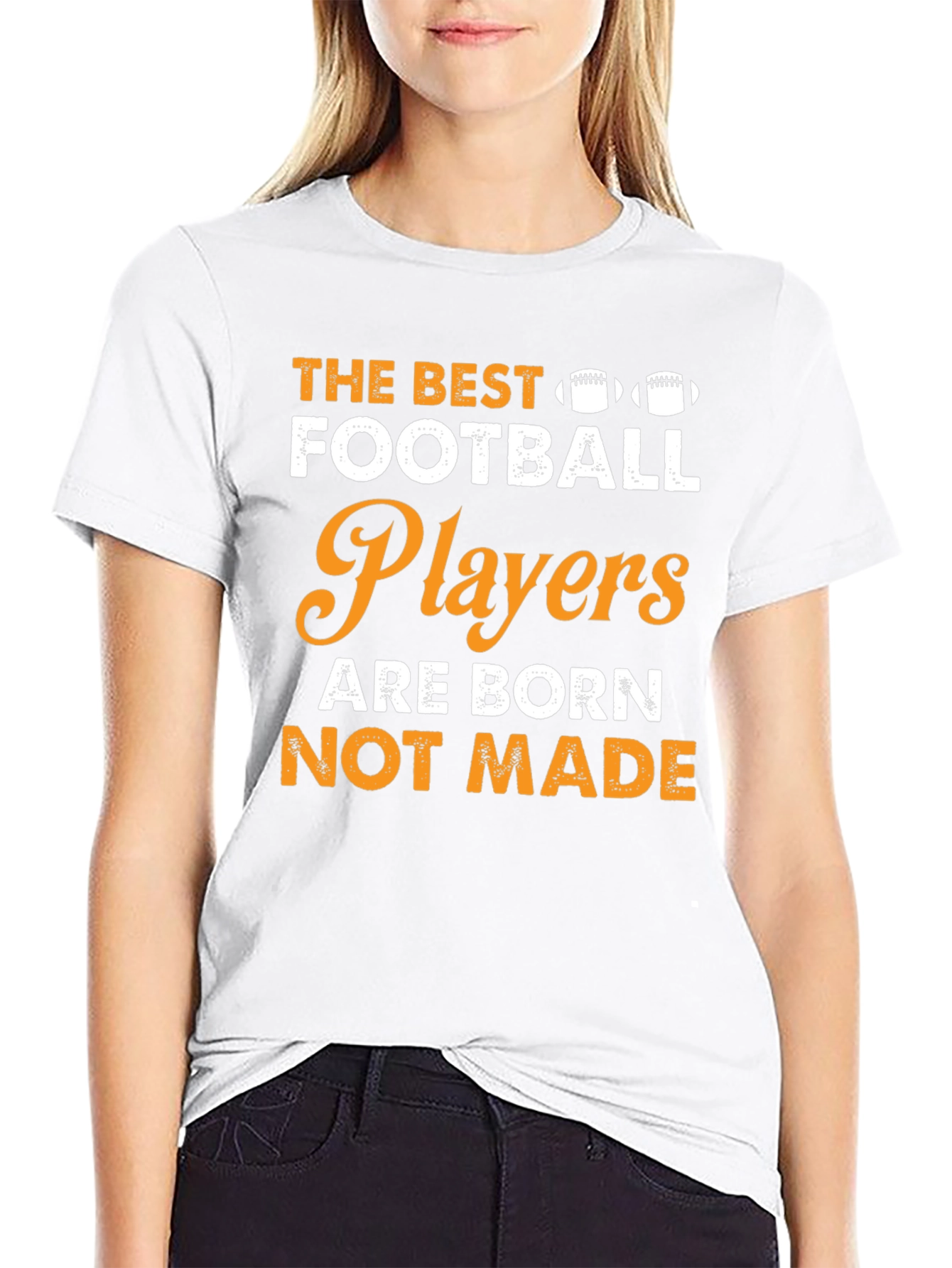 Born Players Graphic Tee Football Fan Gift