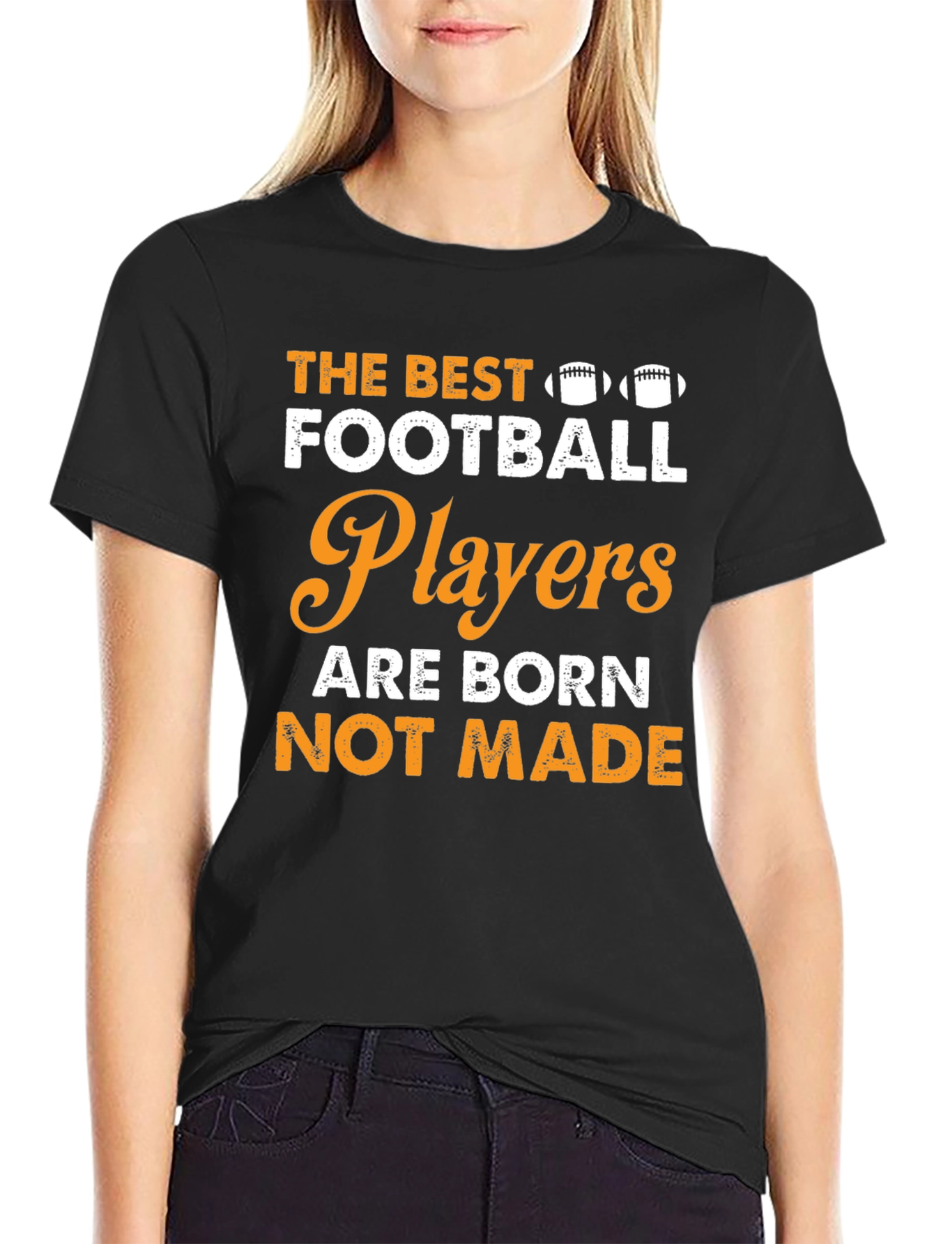 Born Players Graphic Tee Football Fan Gift