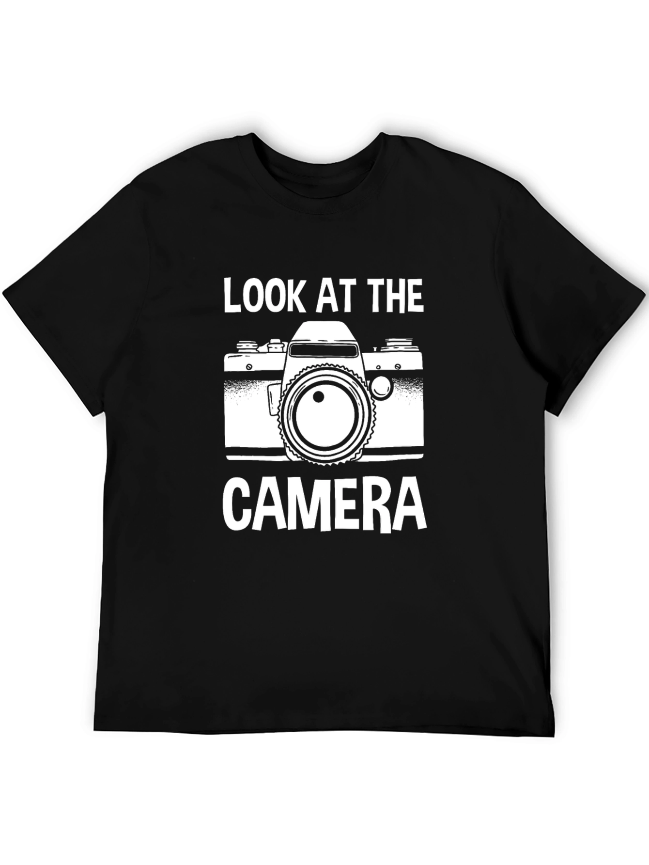 Look at the Camera Graphic T-Shirt - Black