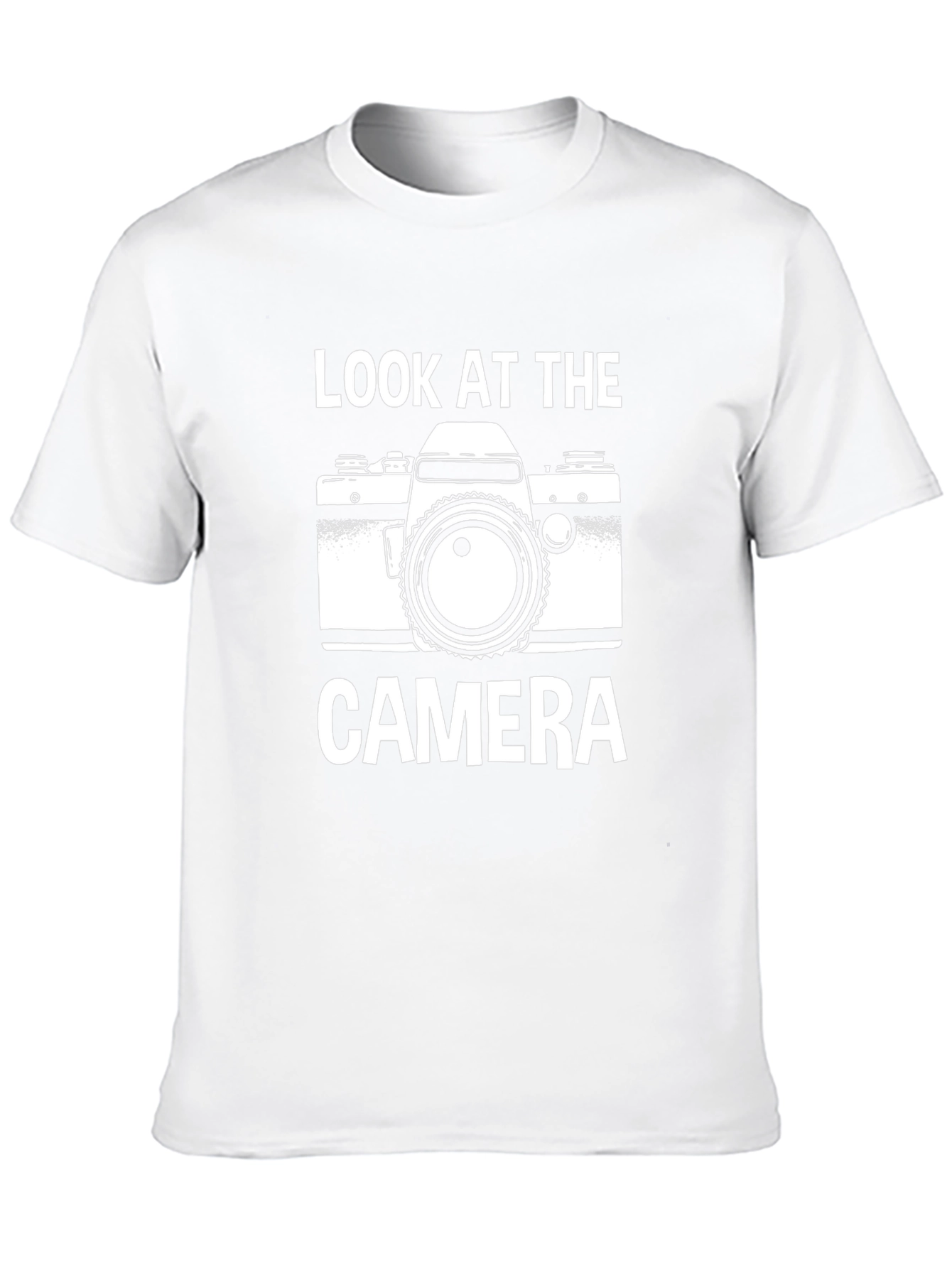 Look at the Camera Graphic T-Shirt - Black