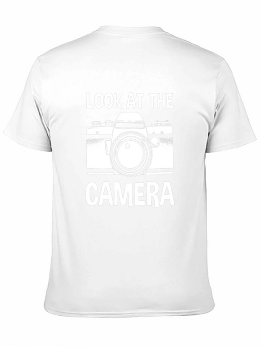 Look at the Camera Graphic T-Shirt - Black
