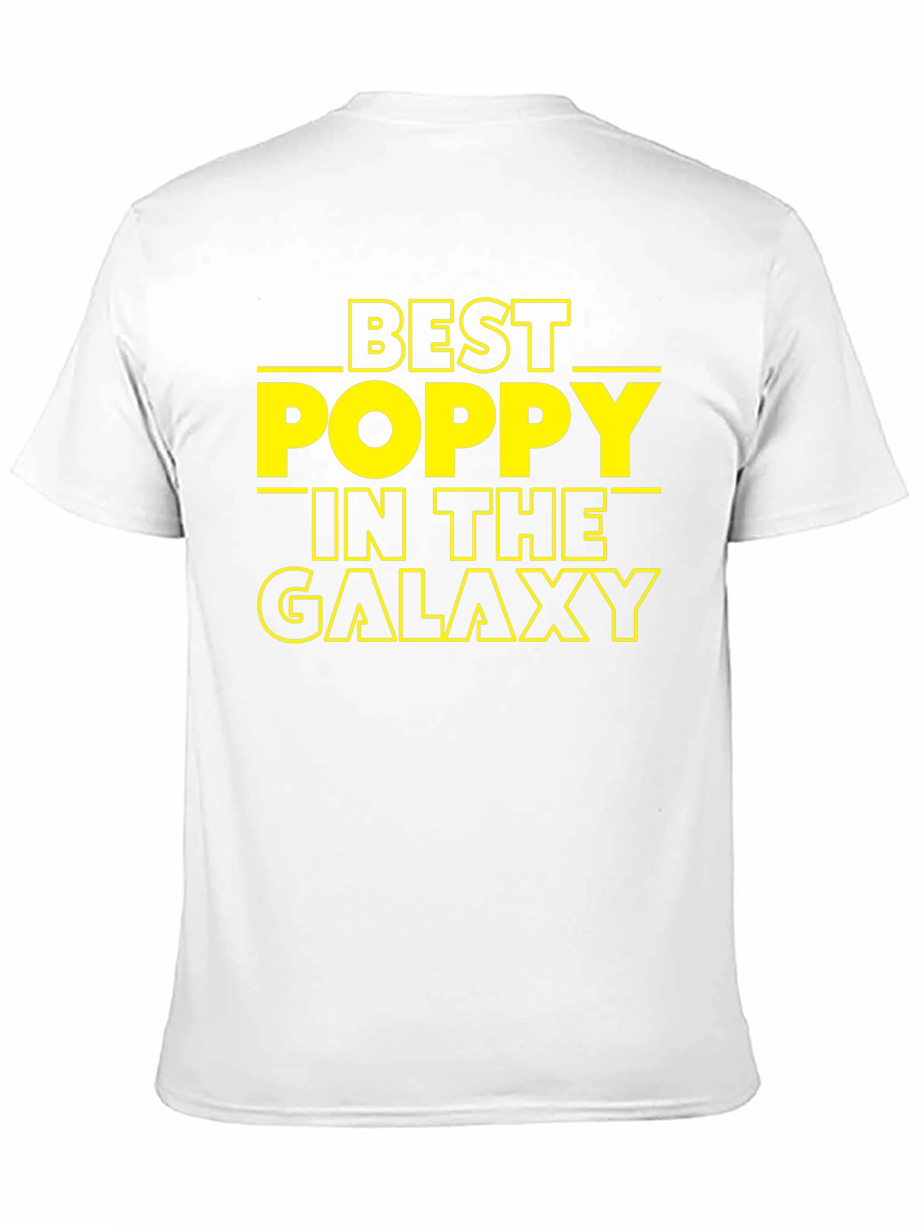 Best Poppy in The Galaxy T-Shirt Black