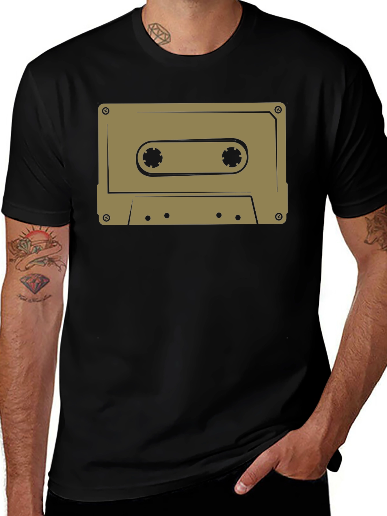 Retro Cassette Tape Graphic Tee