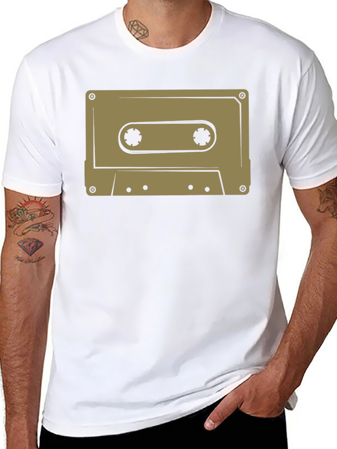 Retro Cassette Tape Graphic Tee