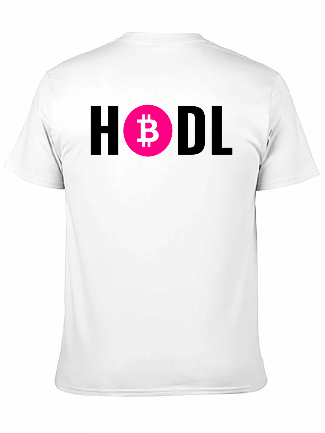 HODL Bitcoin Crypto T-Shirt - Black Cotton