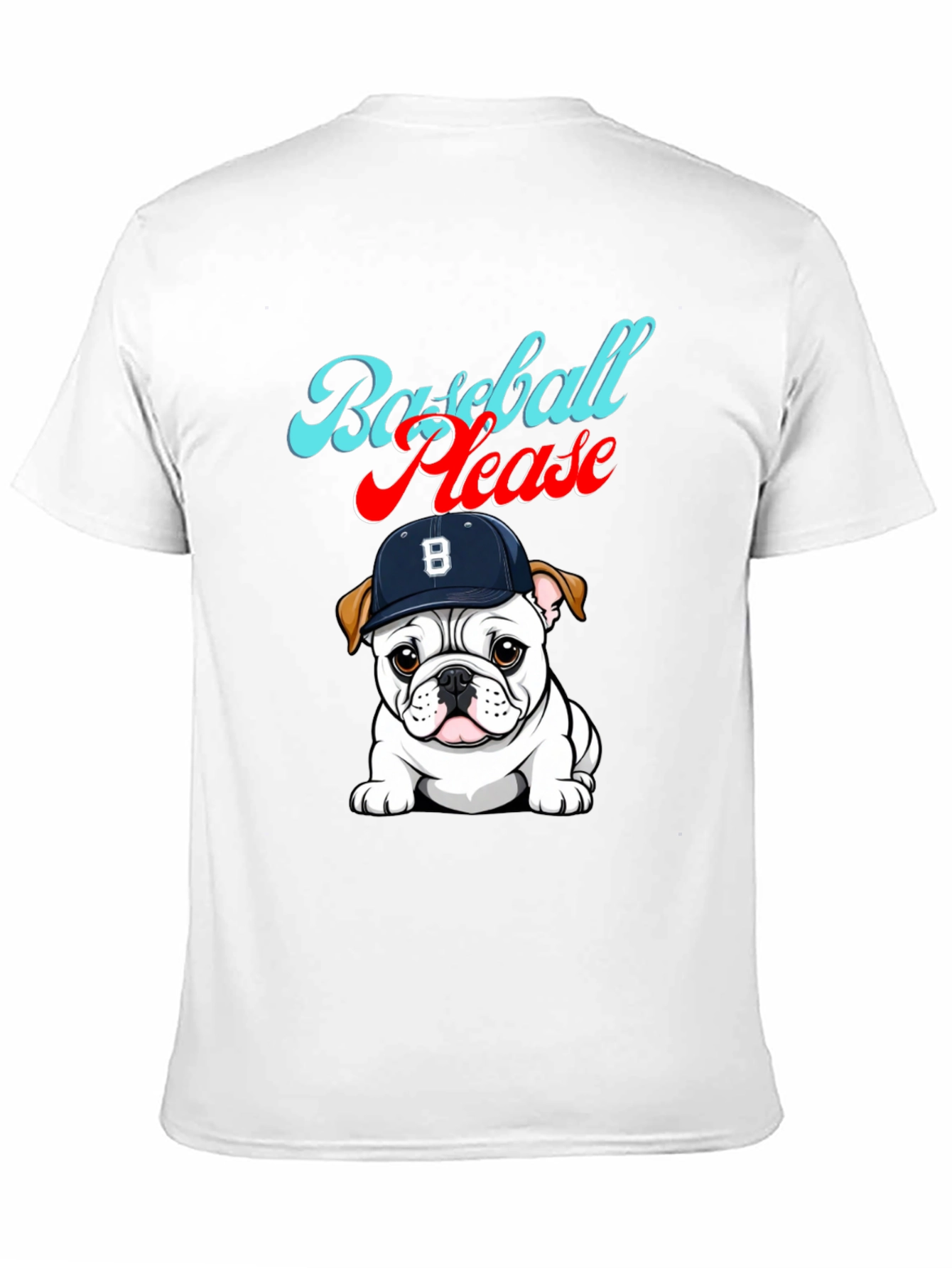 Baseball Please Bulldog Graphic Tee