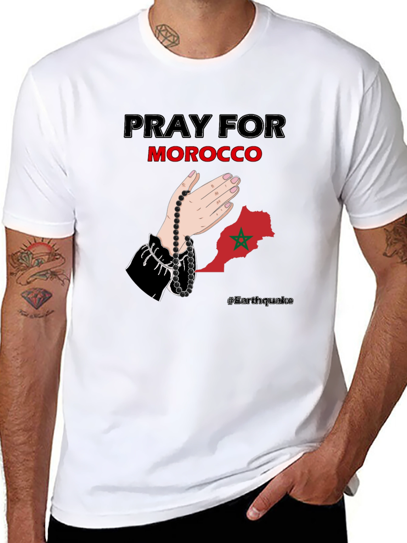 Pray for Morocco T-Shirt