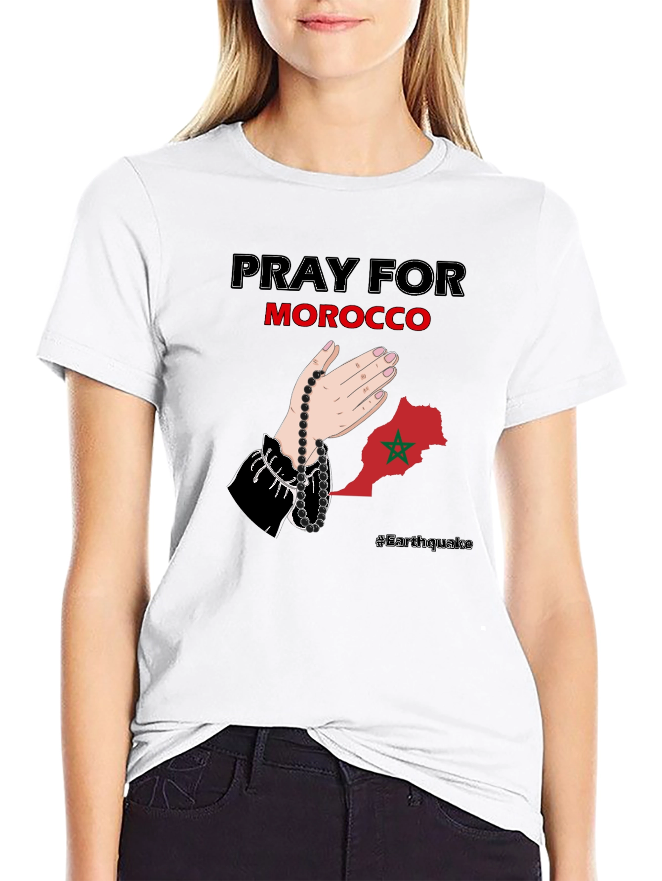 Pray for Morocco T-Shirt