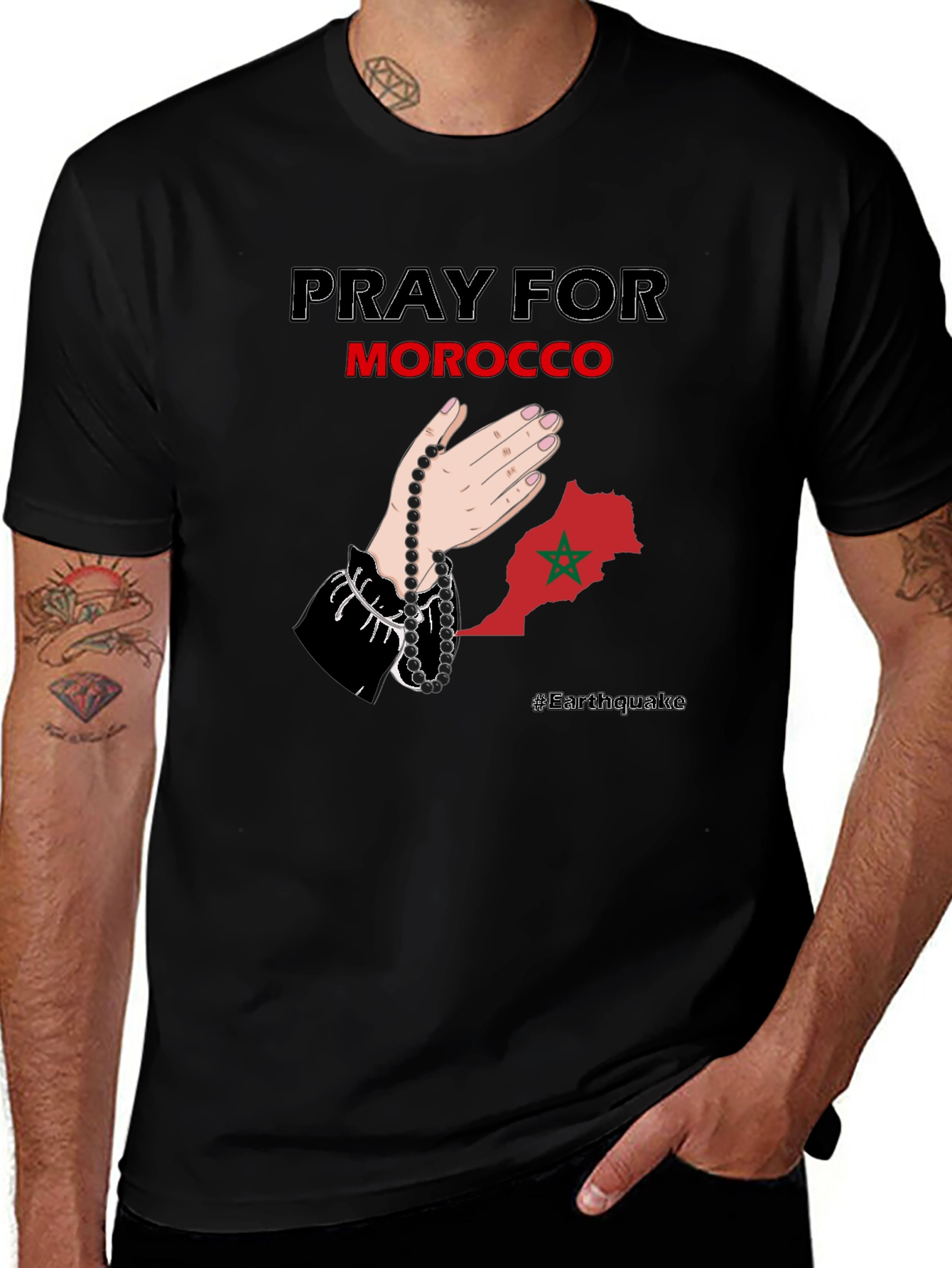 Pray for Morocco T-Shirt