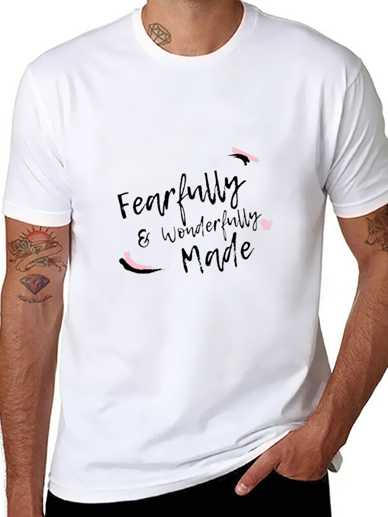 Fearfully & Wonderfully Made Black T-Shirt