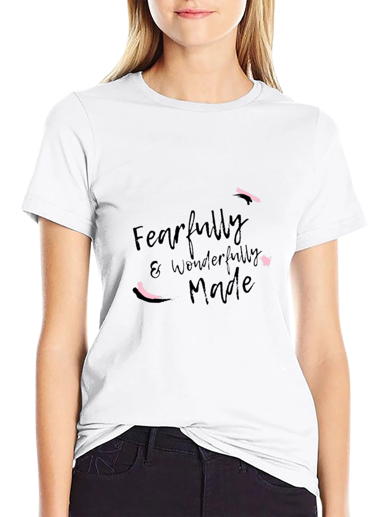 Fearfully & Wonderfully Made Black T-Shirt
