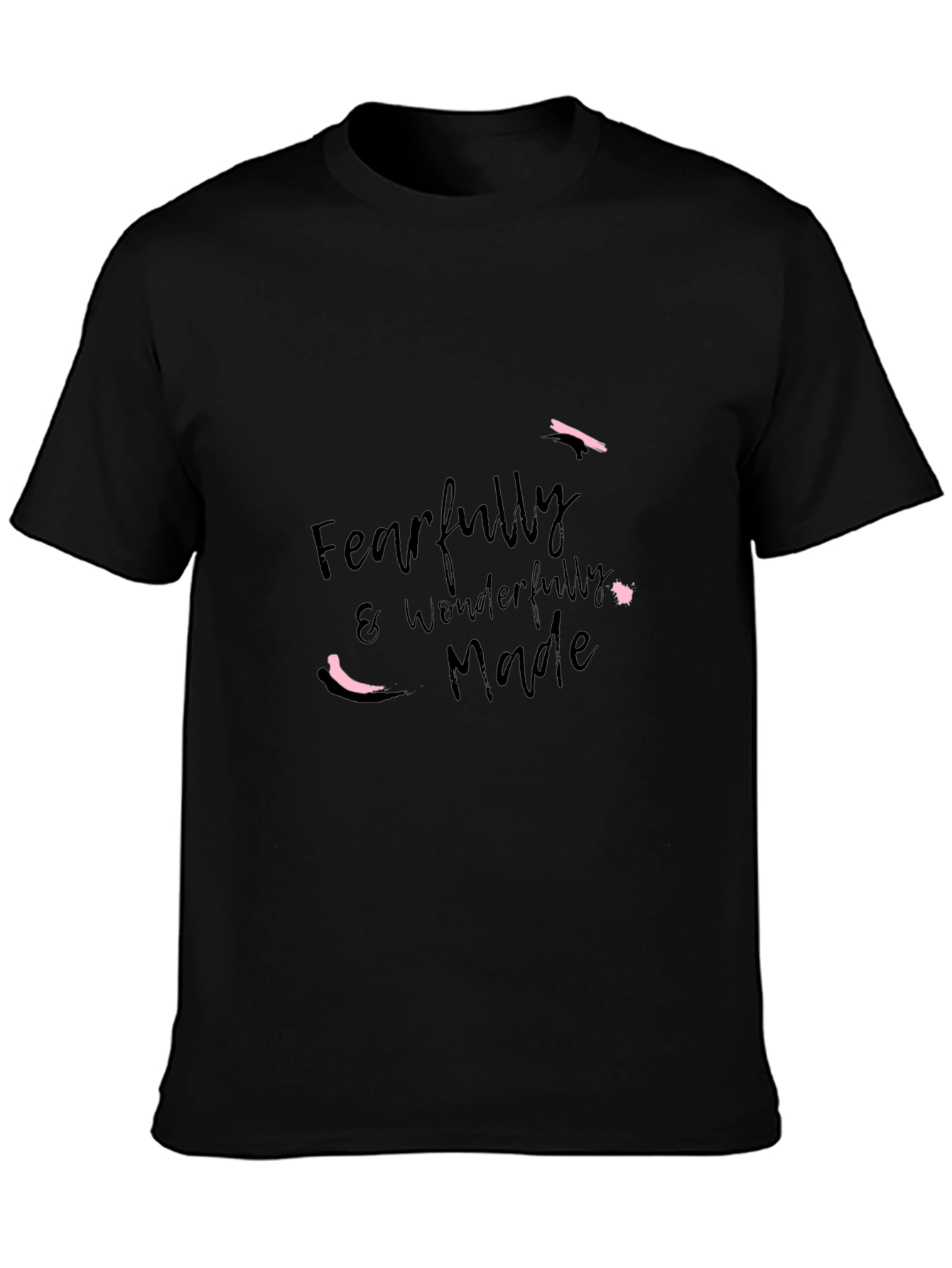 Fearfully & Wonderfully Made Black T-Shirt