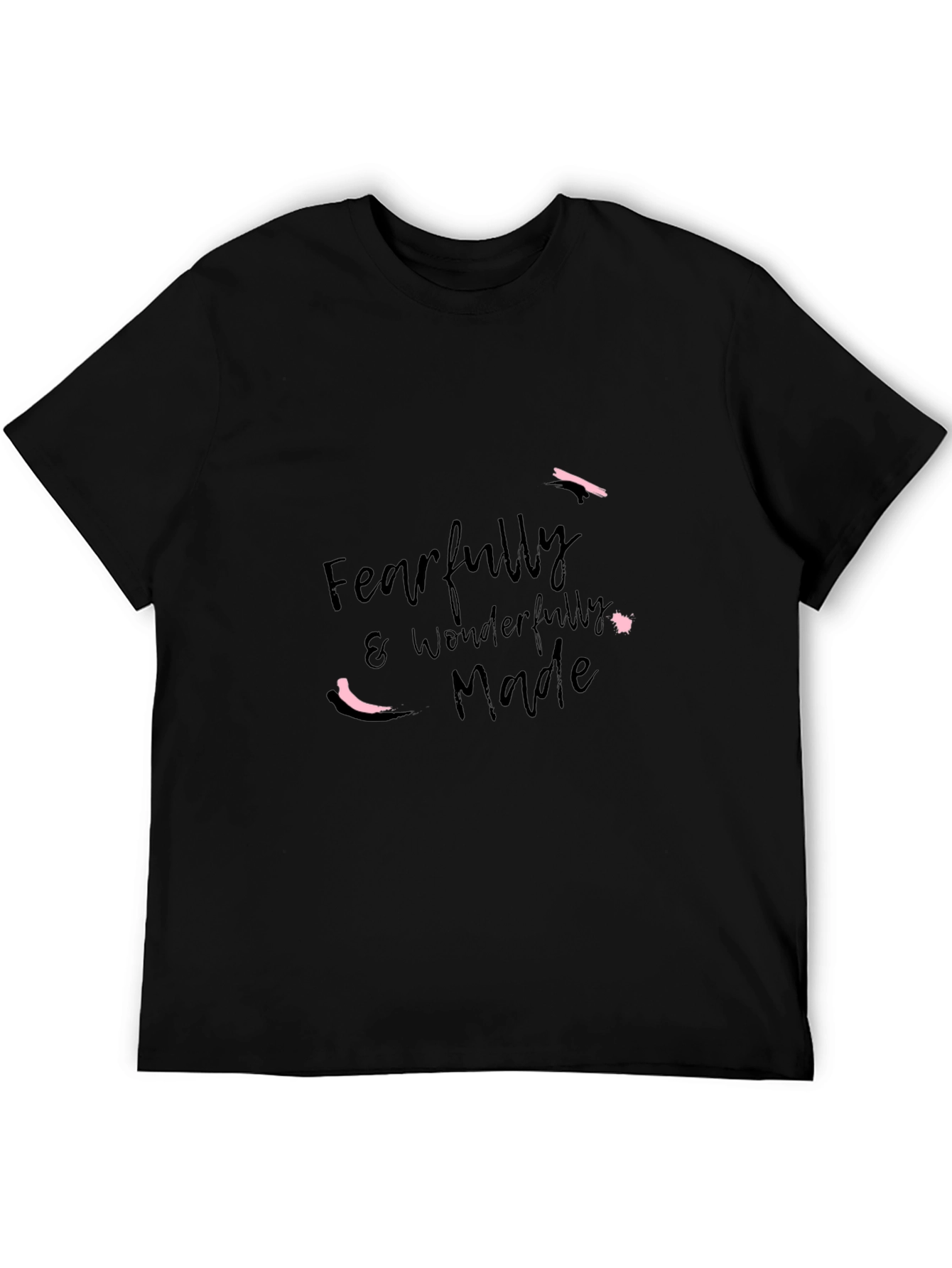 Fearfully & Wonderfully Made Black T-Shirt