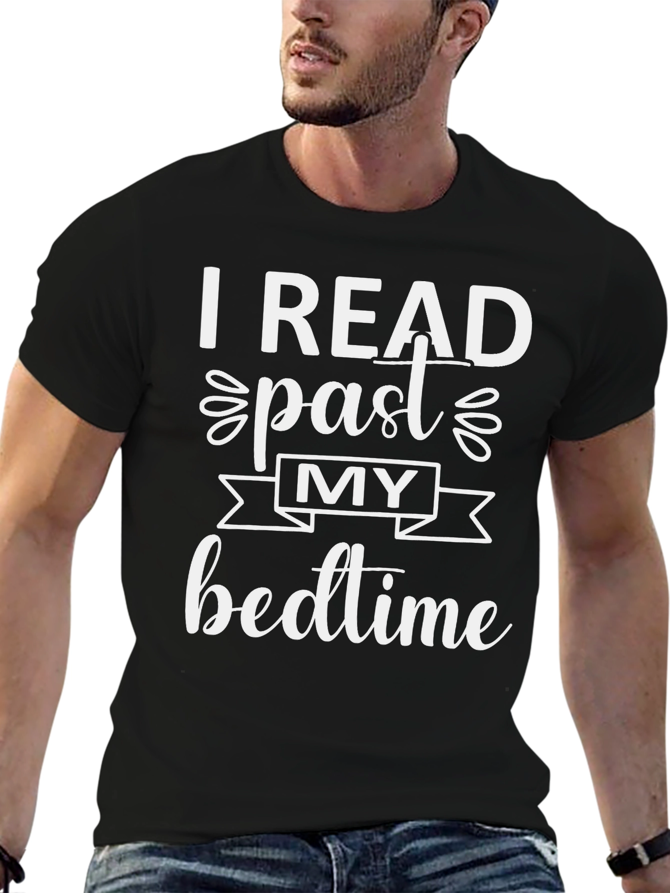 I Read Past My Bedtime Graphic Tee
