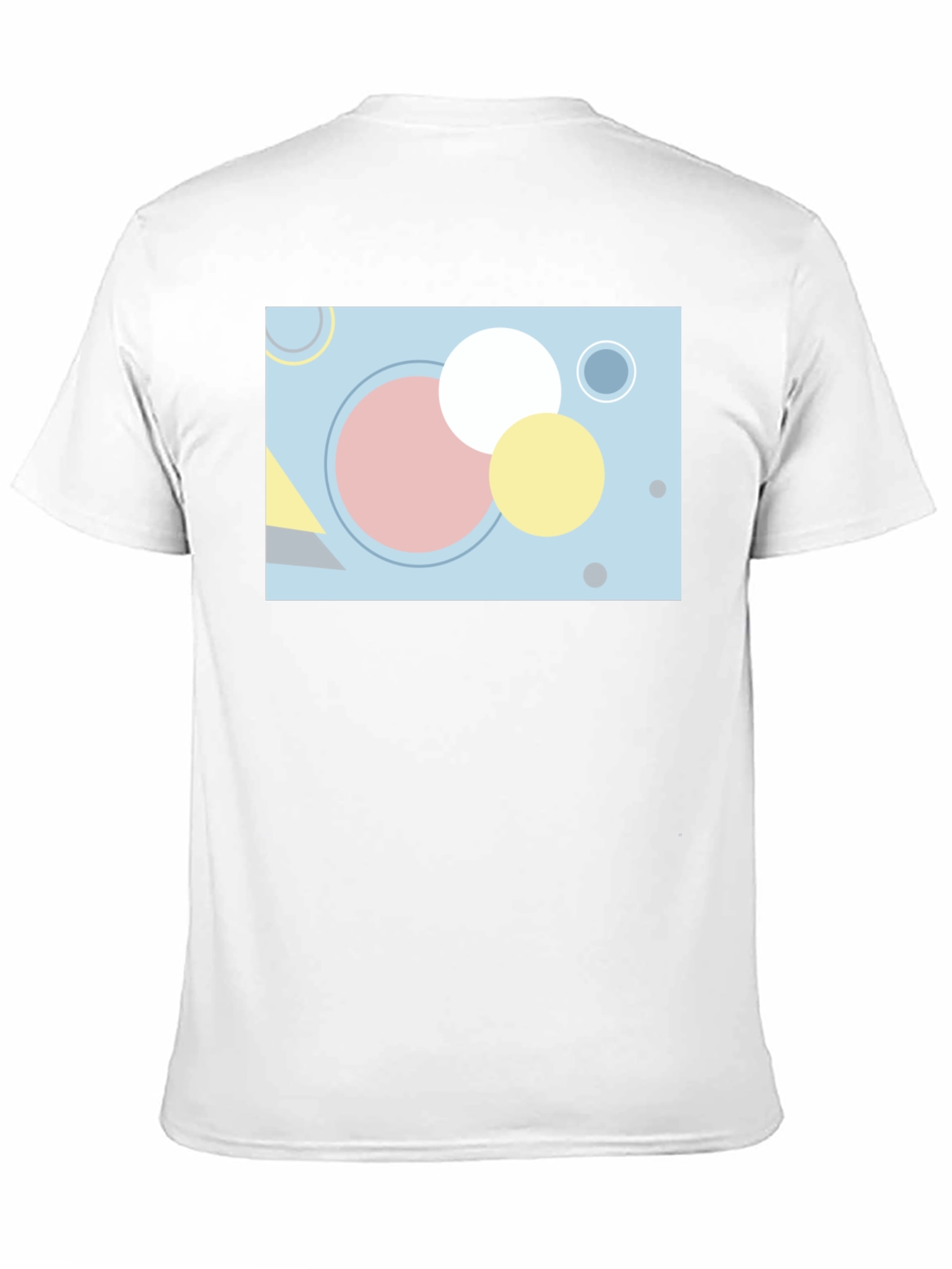 Geometric Graphic Tee - Modern Art Shirt