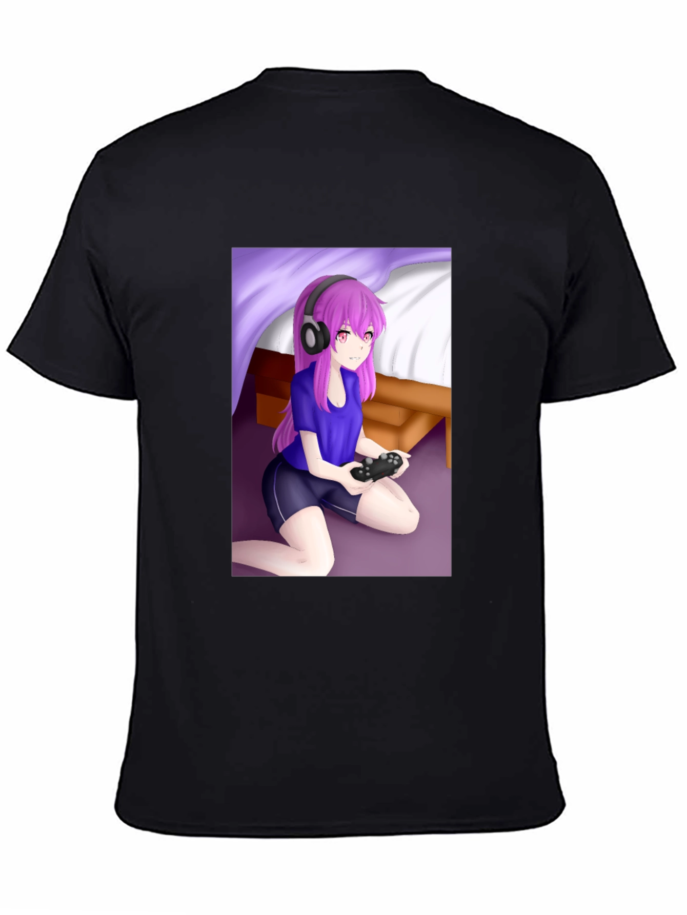 Gamer Anime Girl T-Shirt - Unique Design