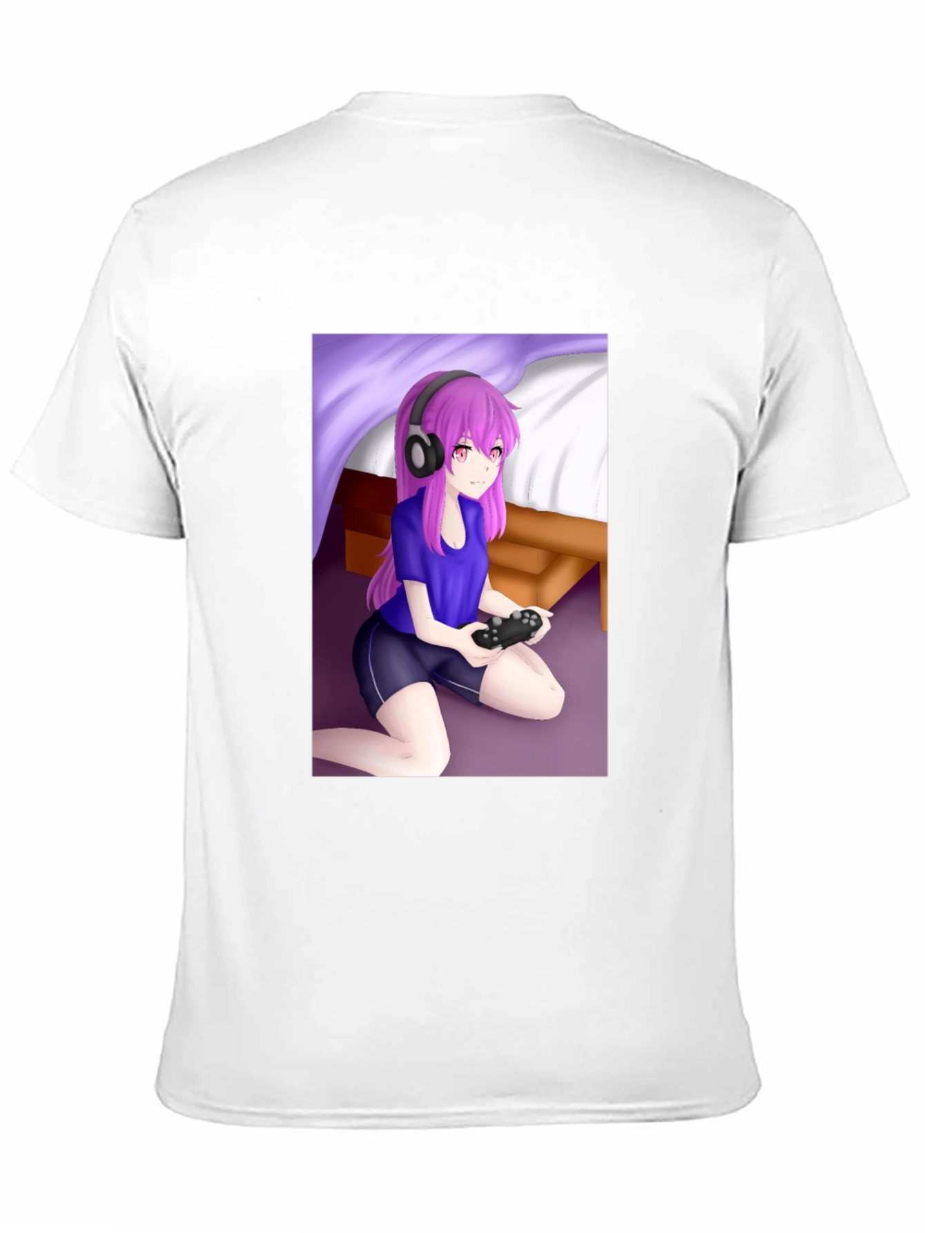 Gamer Anime Girl T-Shirt - Unique Design