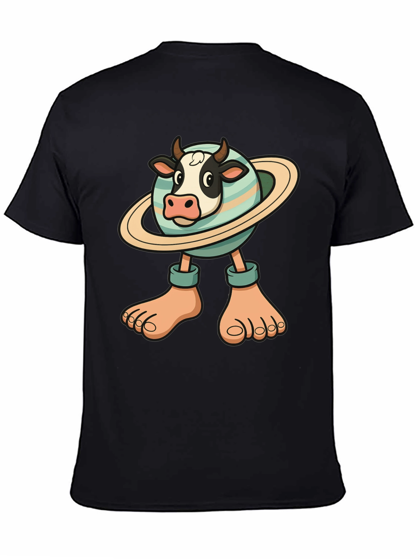 Cow Planet T-Shirt - Unique Graphic Tee