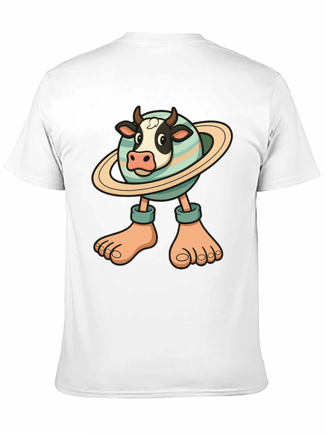 Cow Planet T-Shirt - Unique Graphic Tee