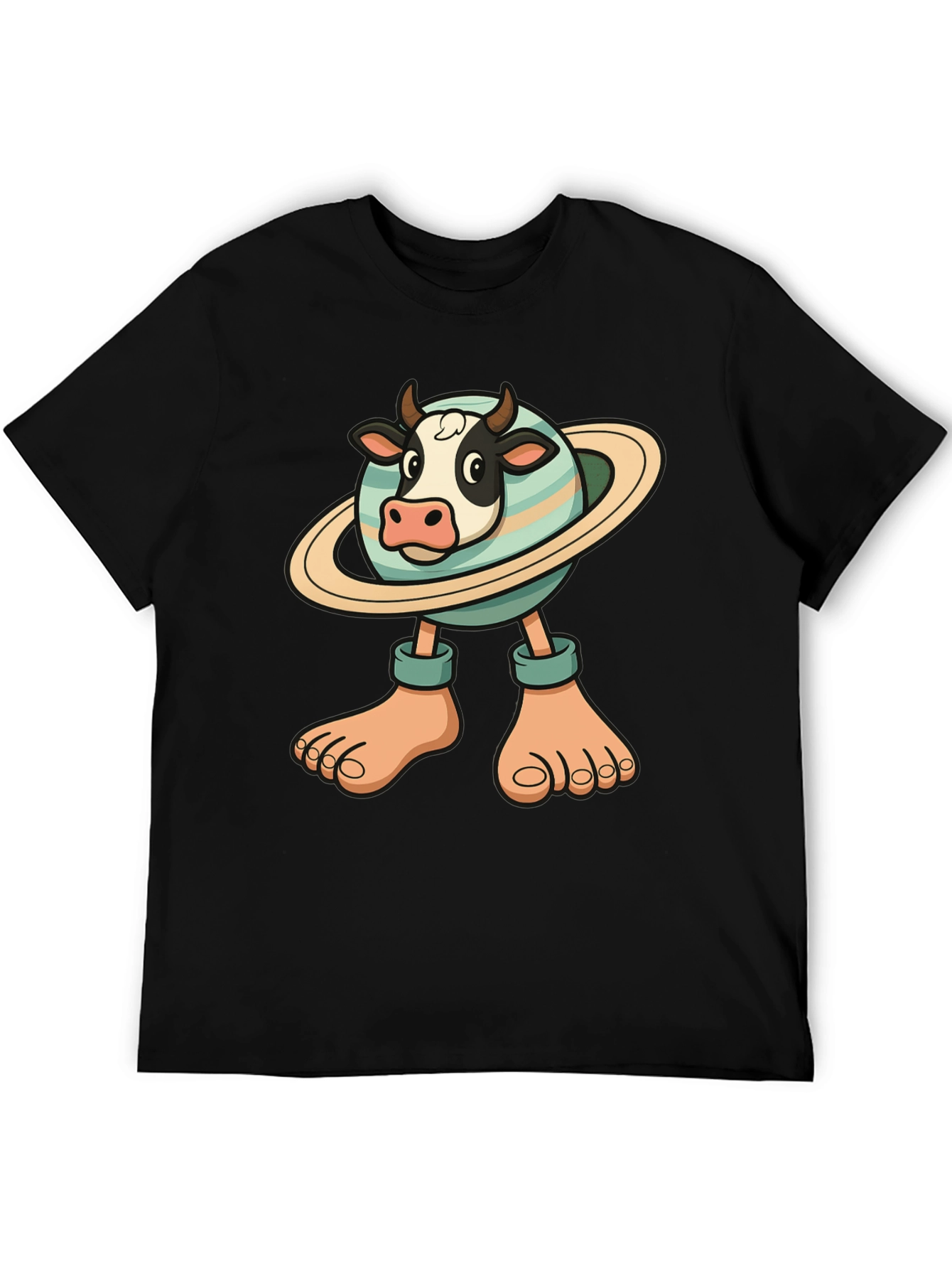 Cow Planet T-Shirt - Unique Graphic Tee