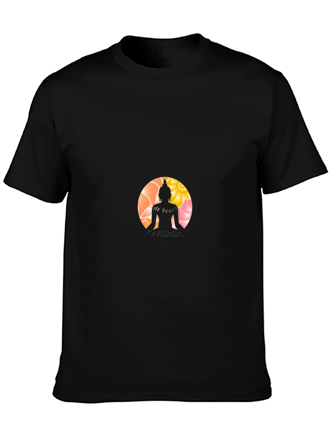 Enlightened Within T-Shirt - Meditative Design