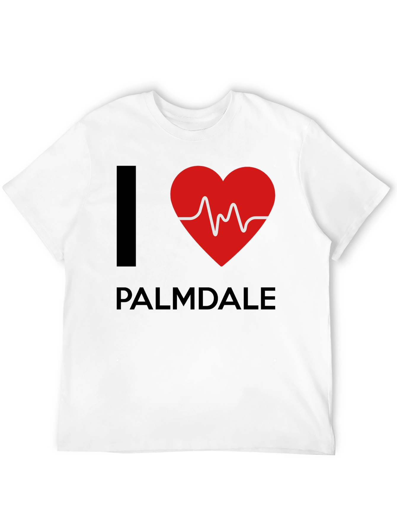 I Heart Palmdale Black T-Shirt