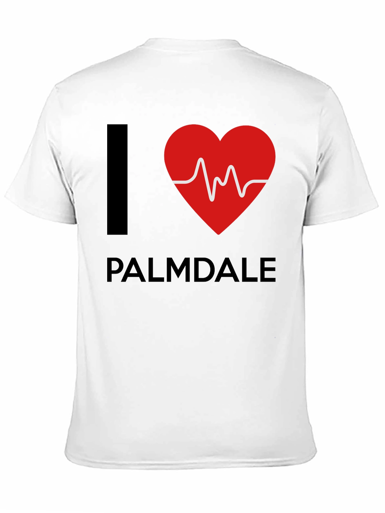 I Heart Palmdale Black T-Shirt