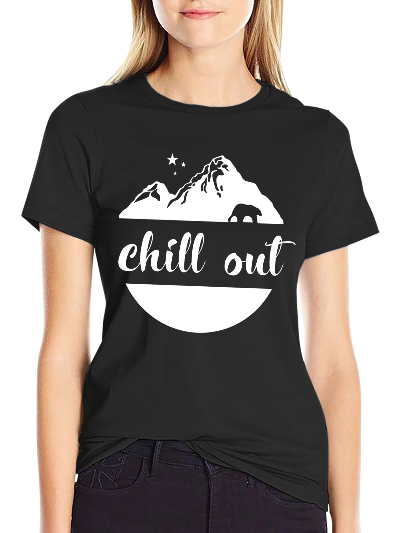 Chill Out Mountain Graphic Tee