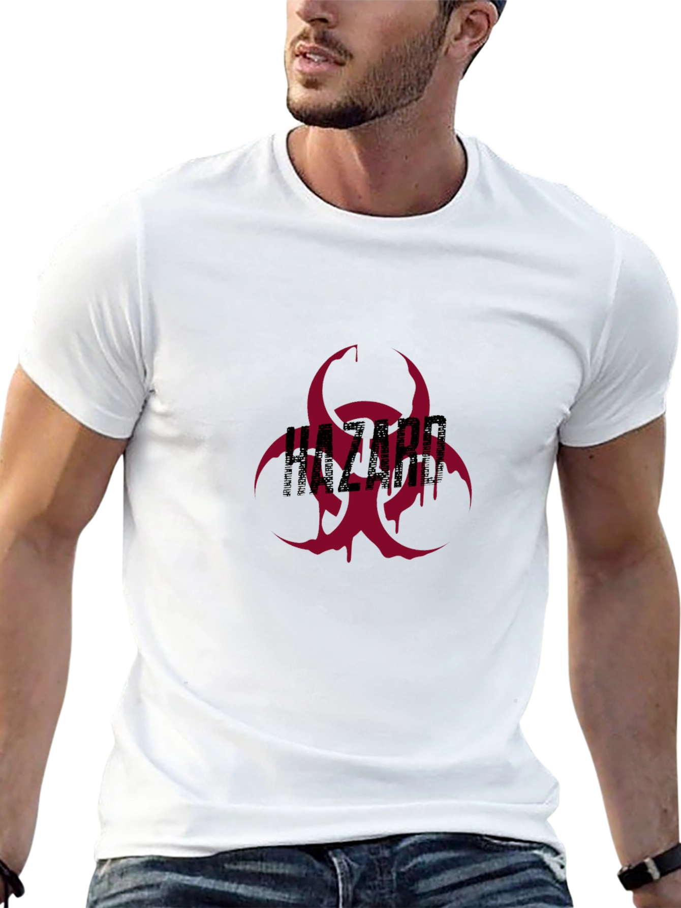 Biohazard Hazard T-Shirt - Graphic Print Tee