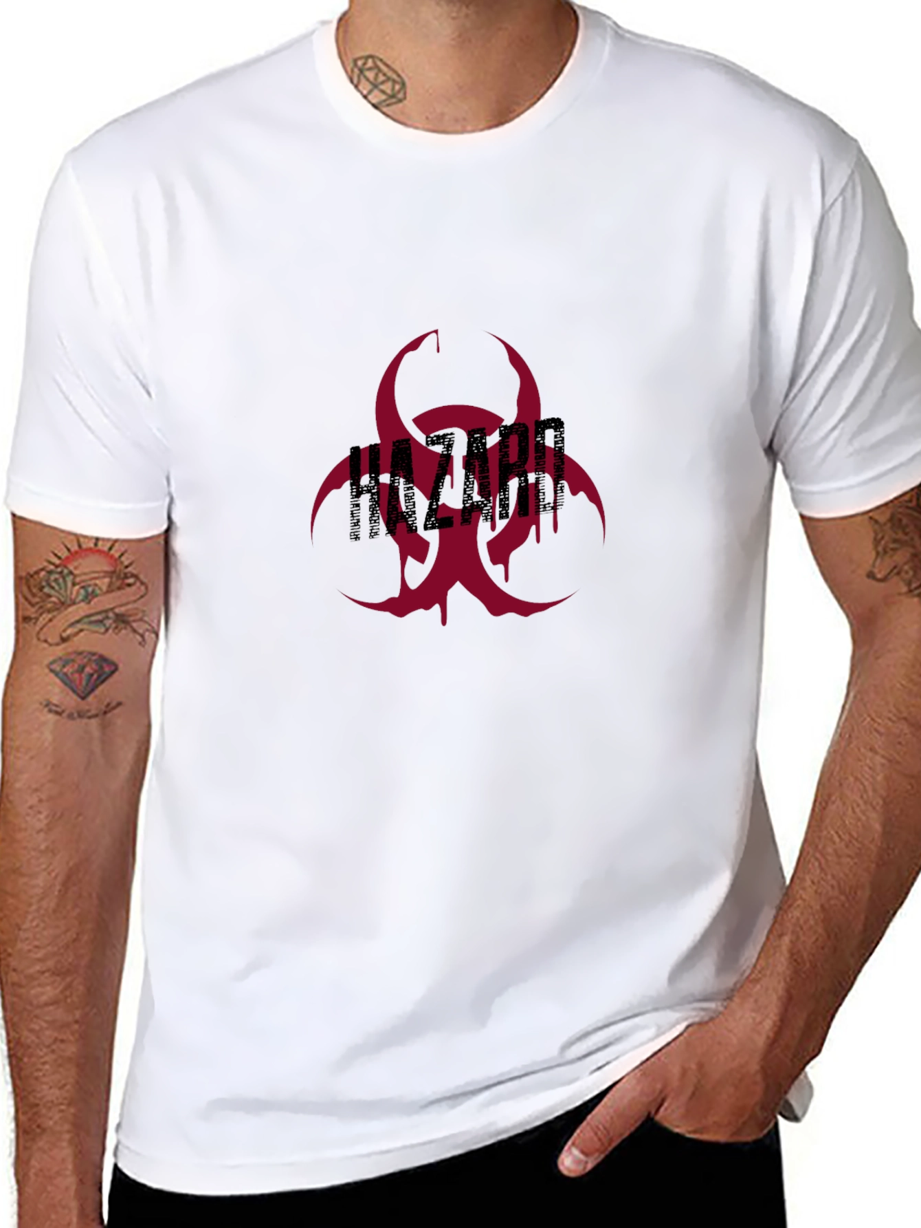 Biohazard Hazard T-Shirt - Graphic Print Tee