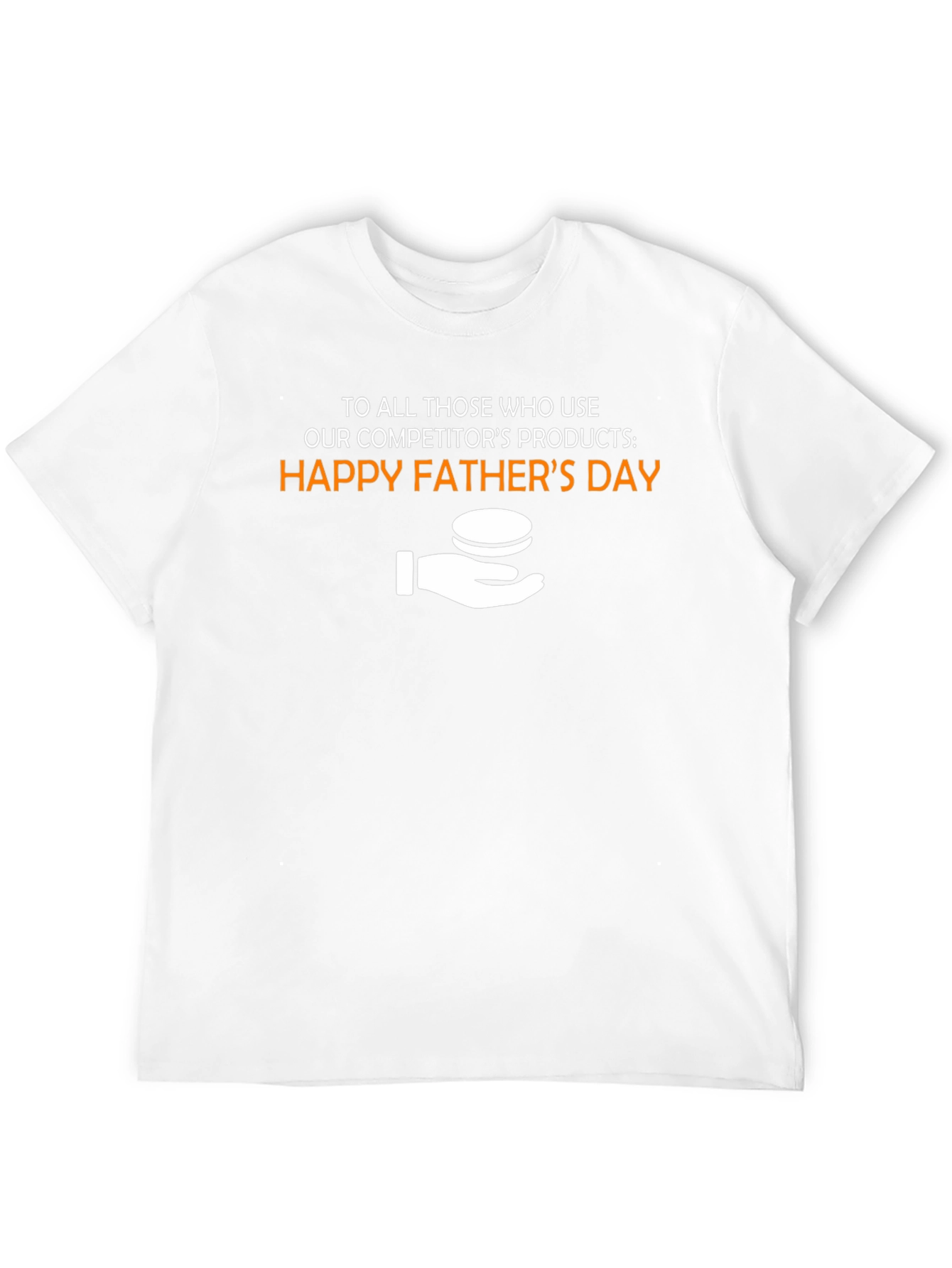 Happy Fathers Day T-Shirt - Black
