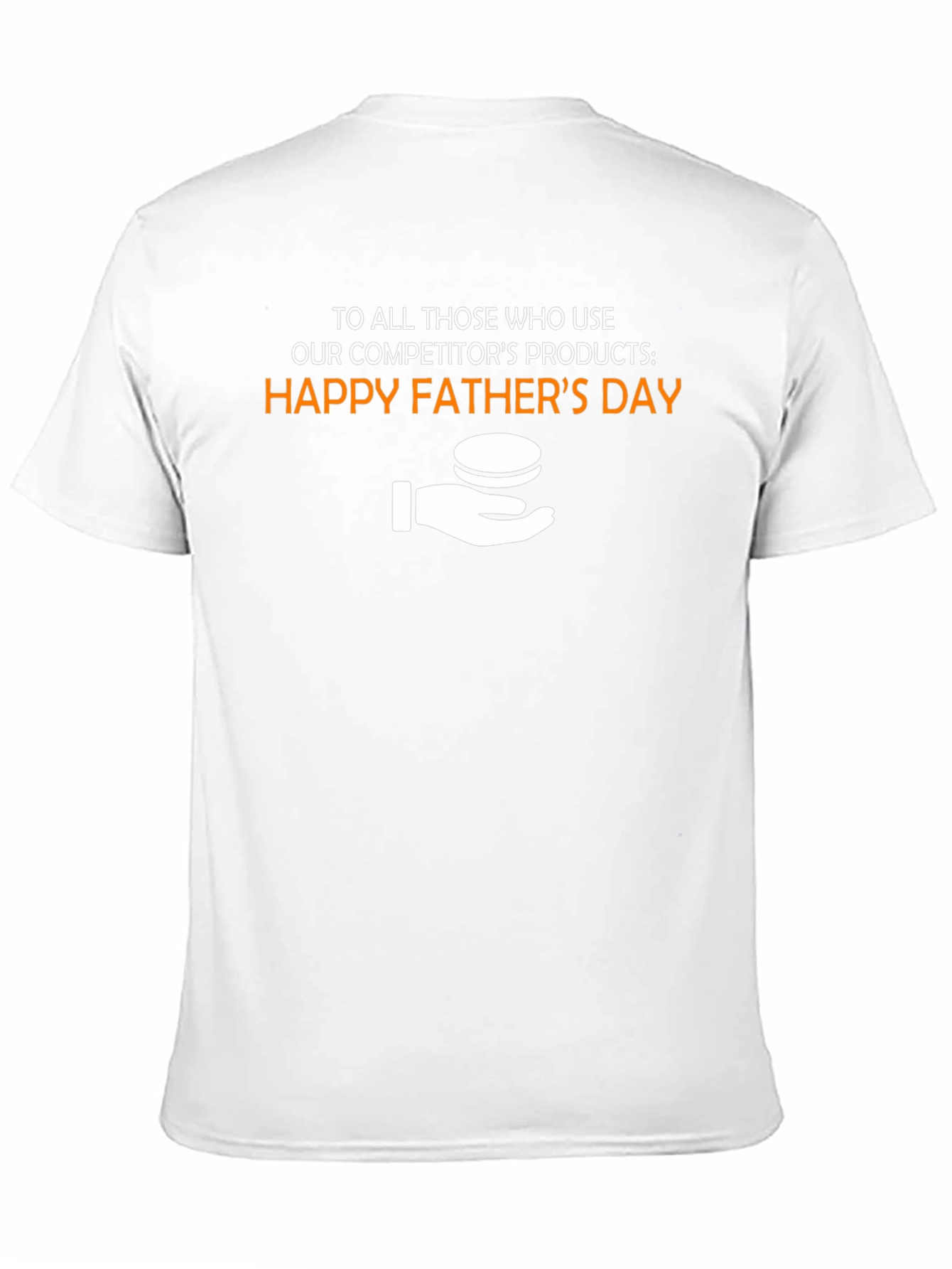 Happy Fathers Day T-Shirt - Black