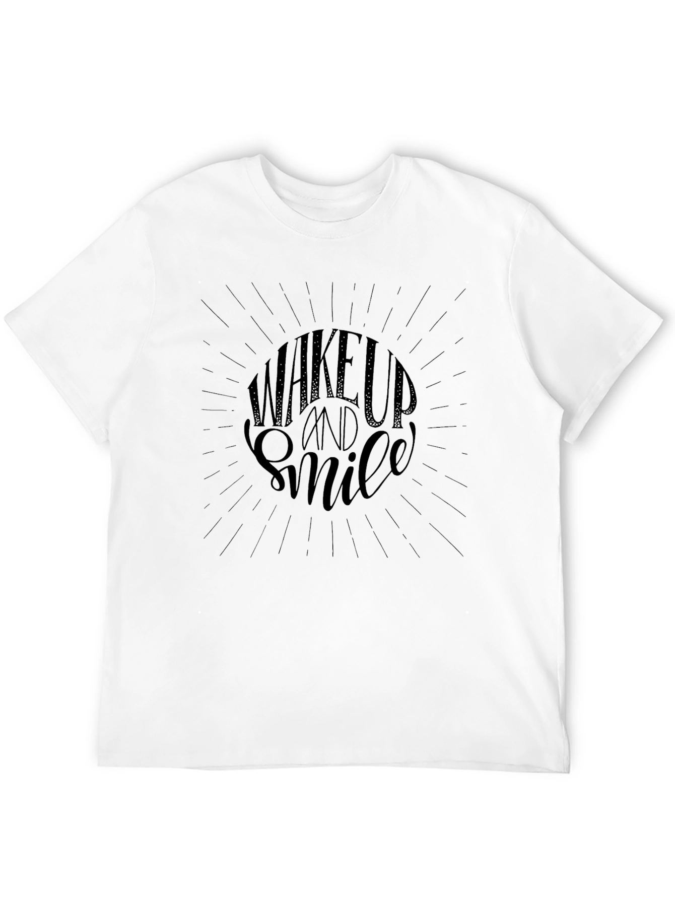 Wake Up and Smile Graphic Tee