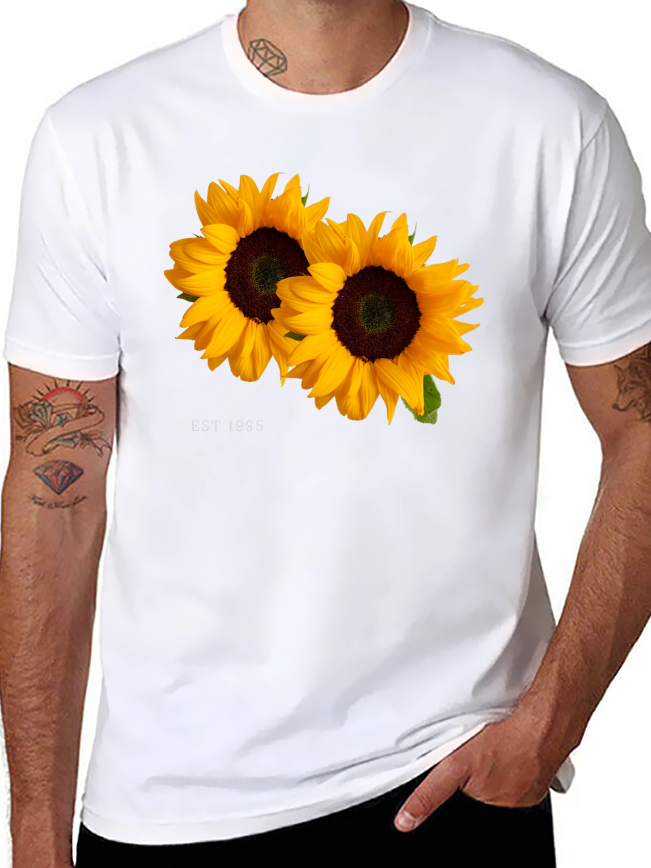 Sunflower Est. 1995 Black T-Shirt