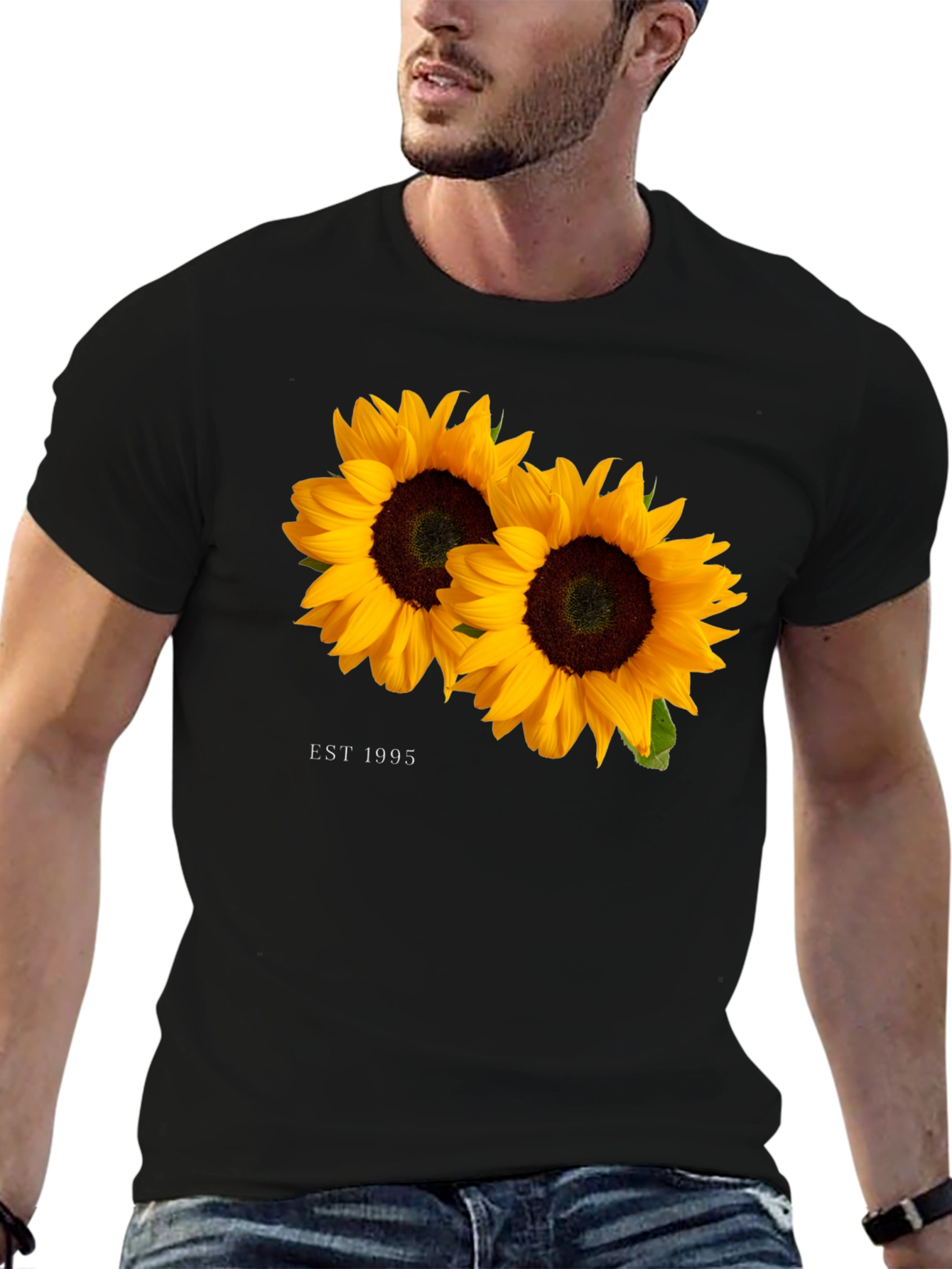 Sunflower Est. 1995 Black T-Shirt