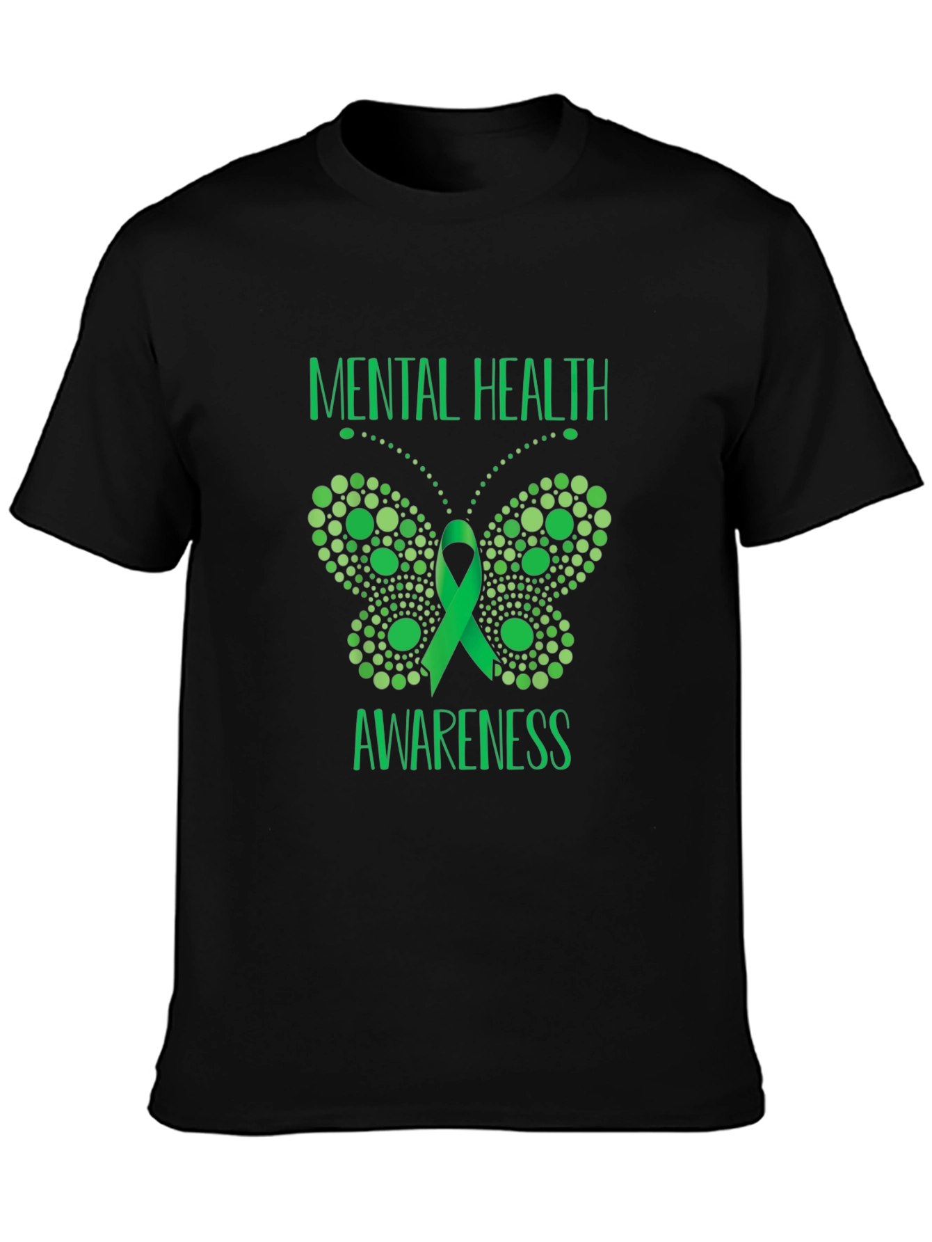 Mental Health Awareness Butterfly T-Shirt