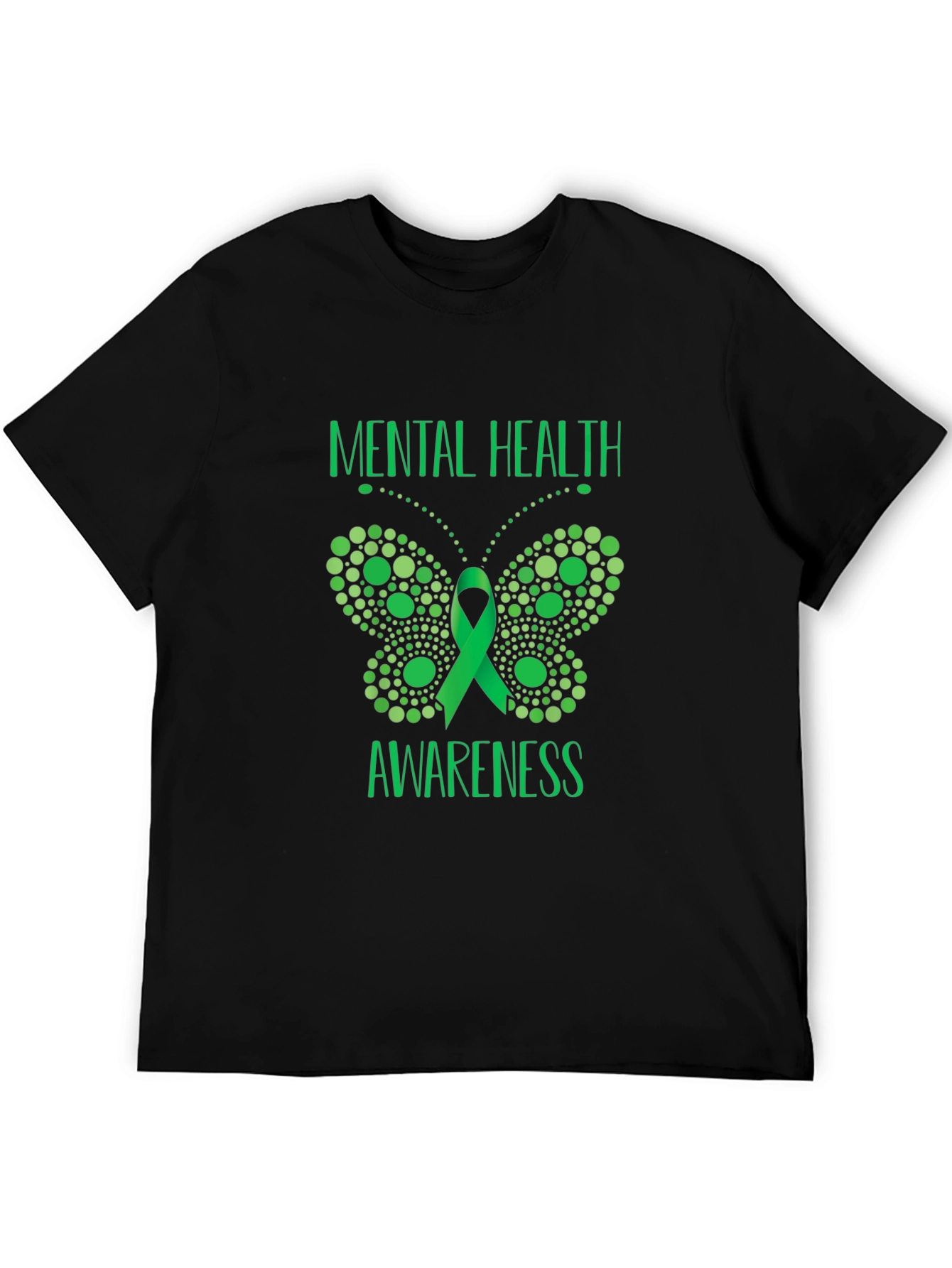 Mental Health Awareness Butterfly T-Shirt