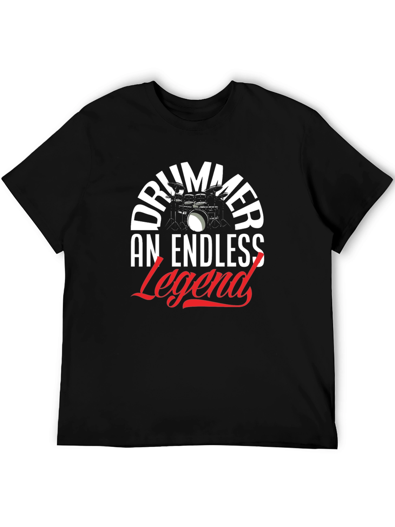 Drummer Legend Black T-Shirt