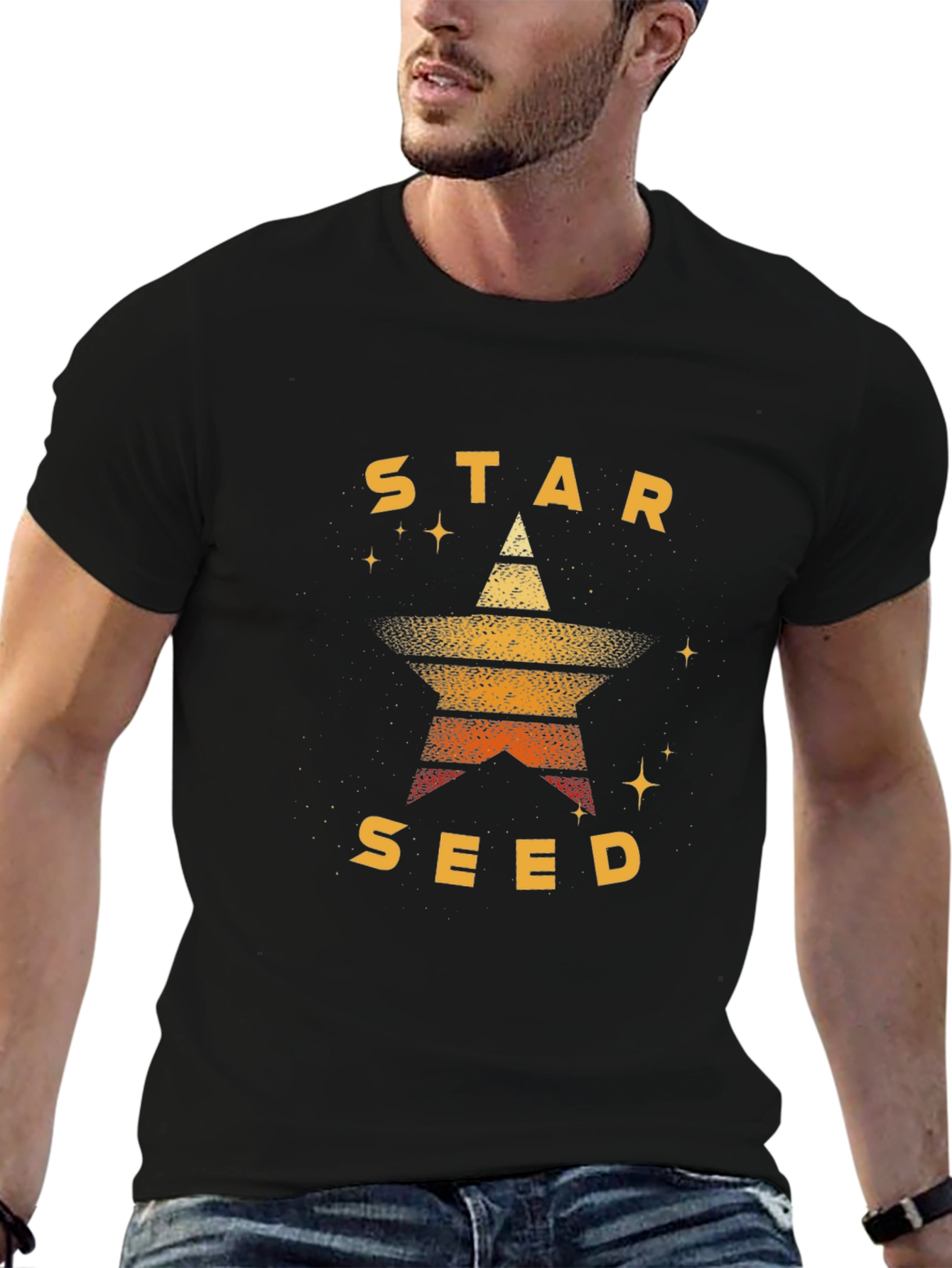 Star Seed Graphic Tee - Retro Style