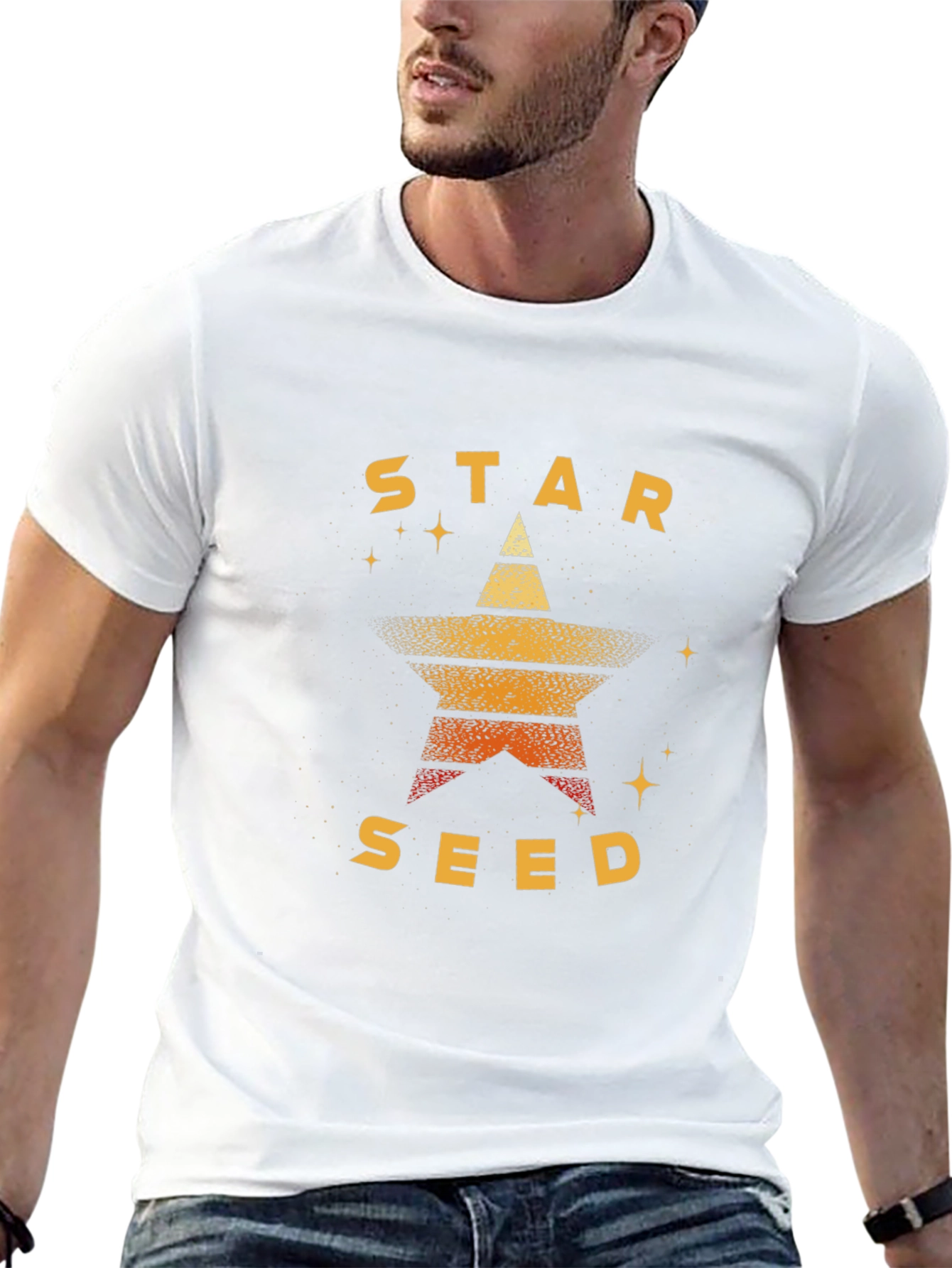 Star Seed Graphic Tee - Retro Style