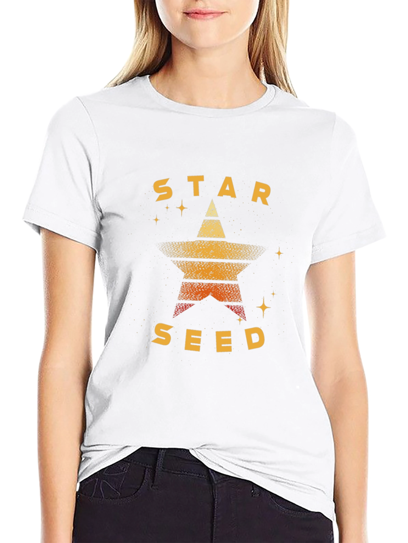 Star Seed Graphic Tee - Retro Style