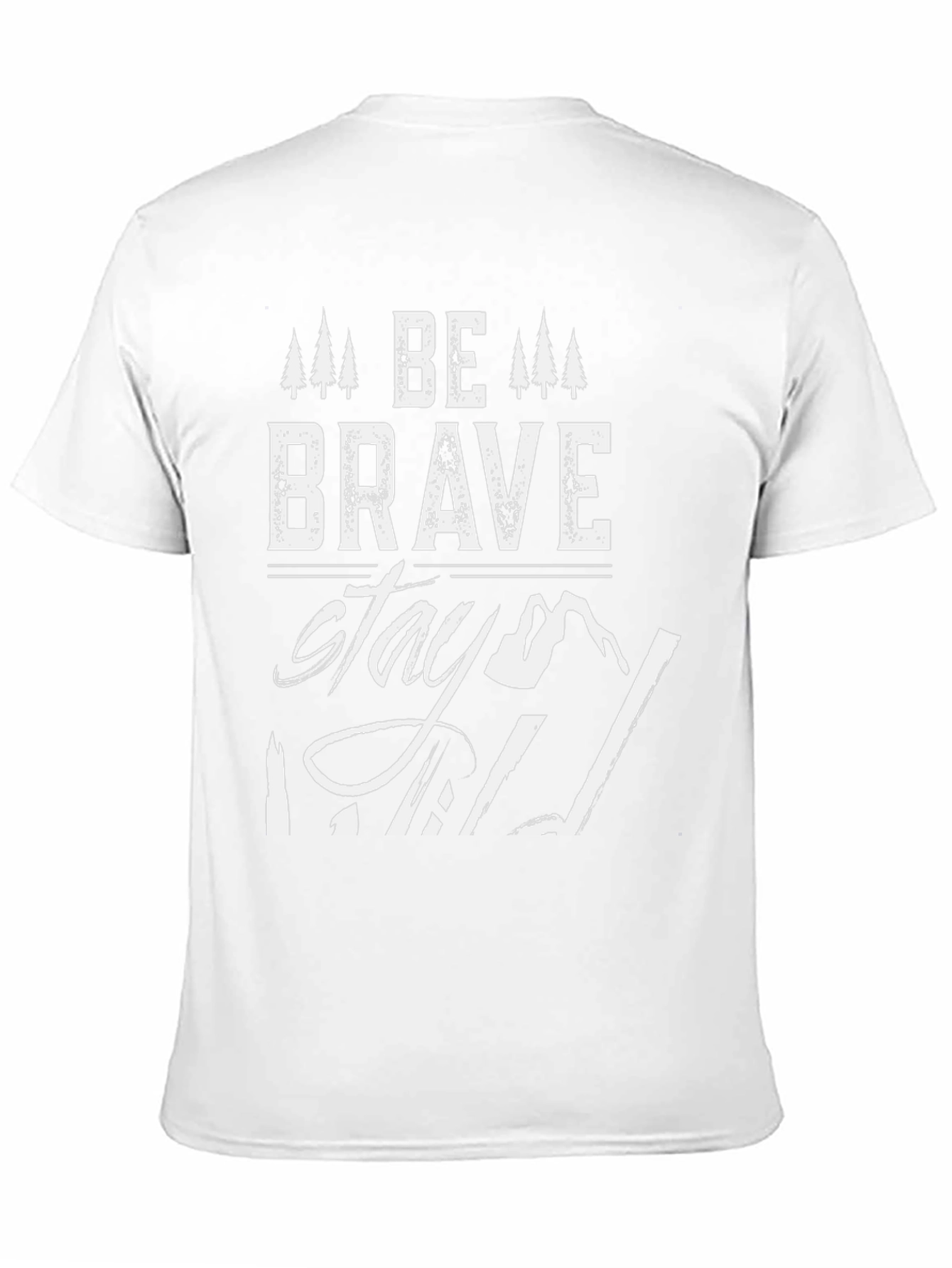 Be Brave Stay Wild Graphic T-Shirt